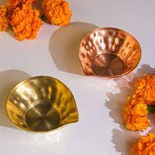 Brass Diyas - Prithvi Mart