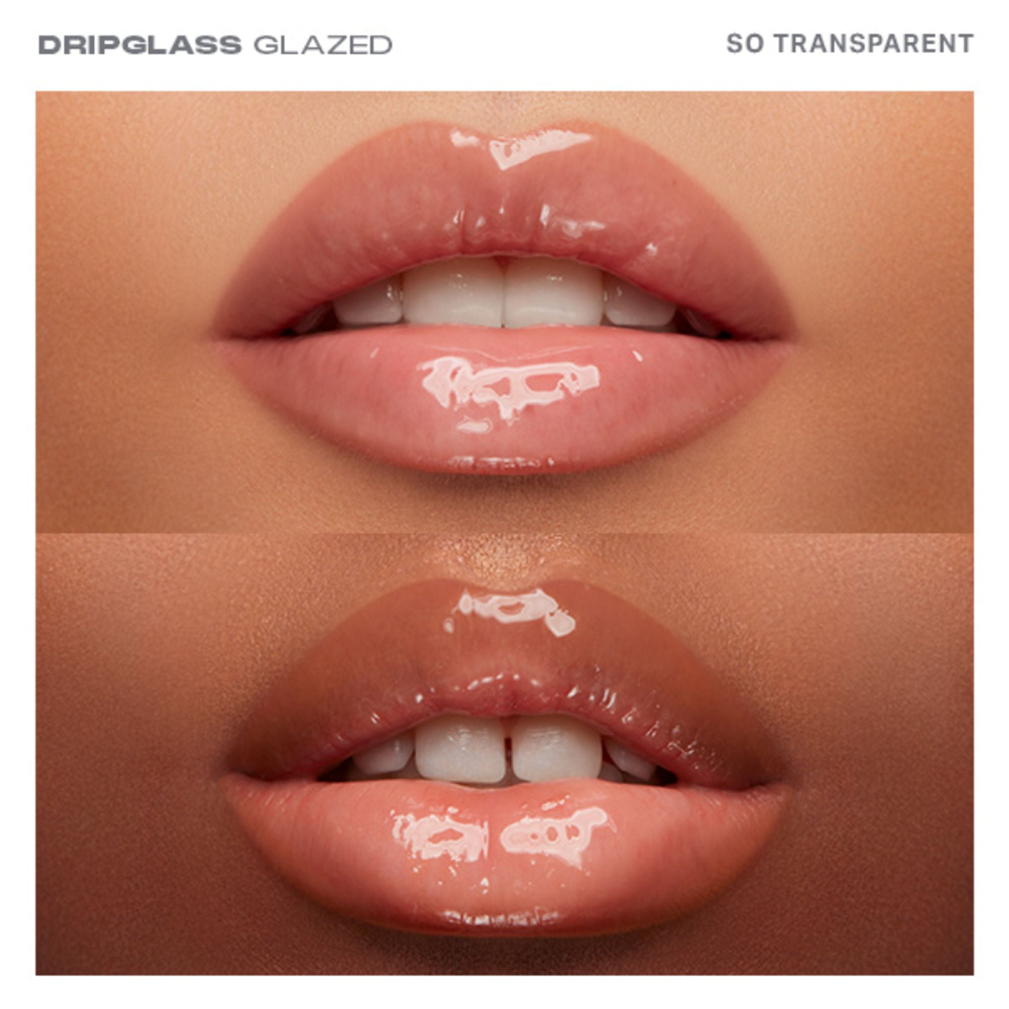MORPHE Dripglass Glazed High Shine Lip Gloss - So Transparent