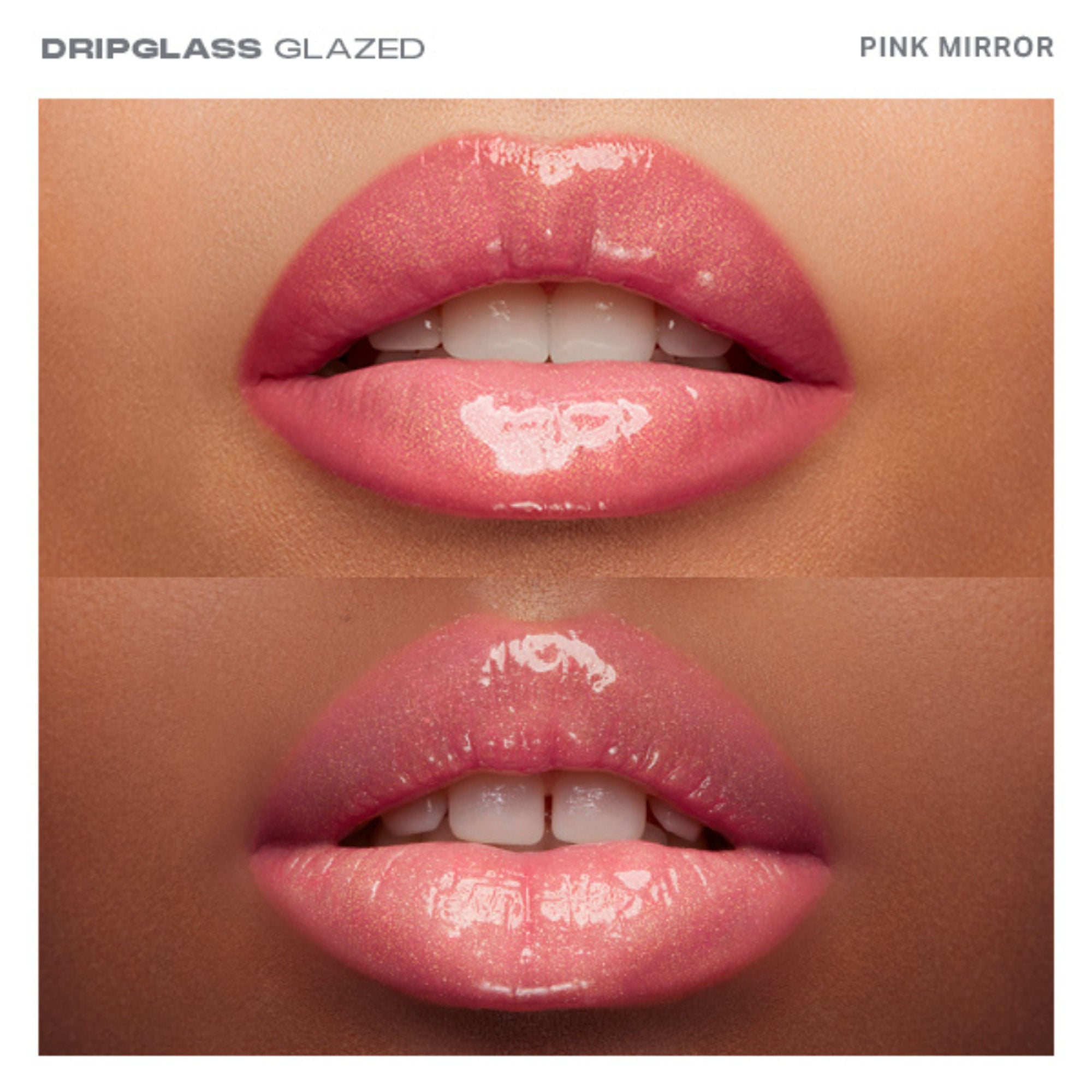 MORPHE Dripglass Glazed High Shine Lip Gloss - Pink Mirror