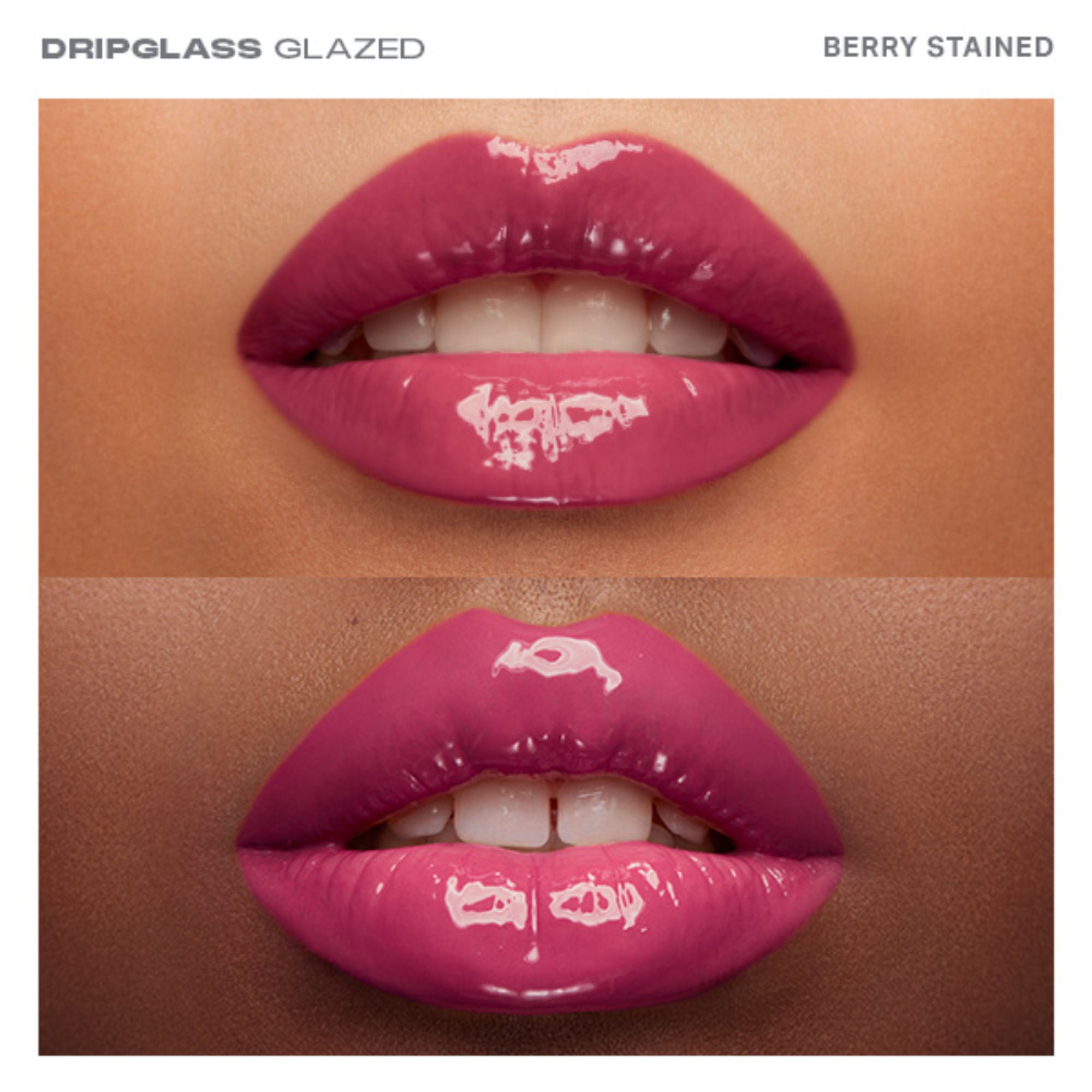 MORPHE Dripglass Glazed High Shine Lip Gloss - Berry Stained