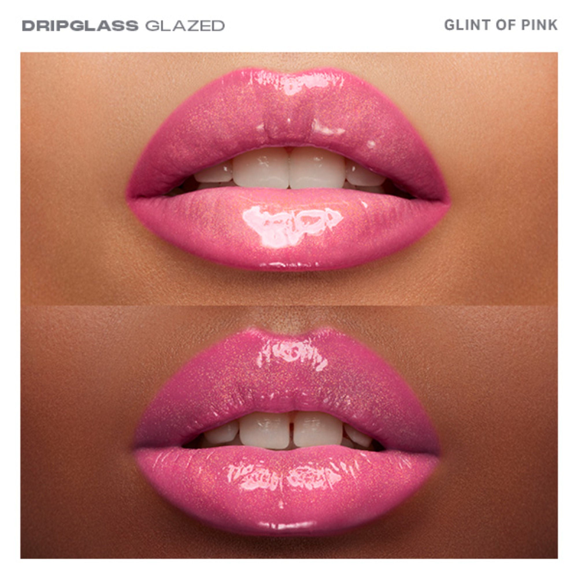 MORPHE Dripglass Glazed High Shine Lip Gloss - Glint Of Pink