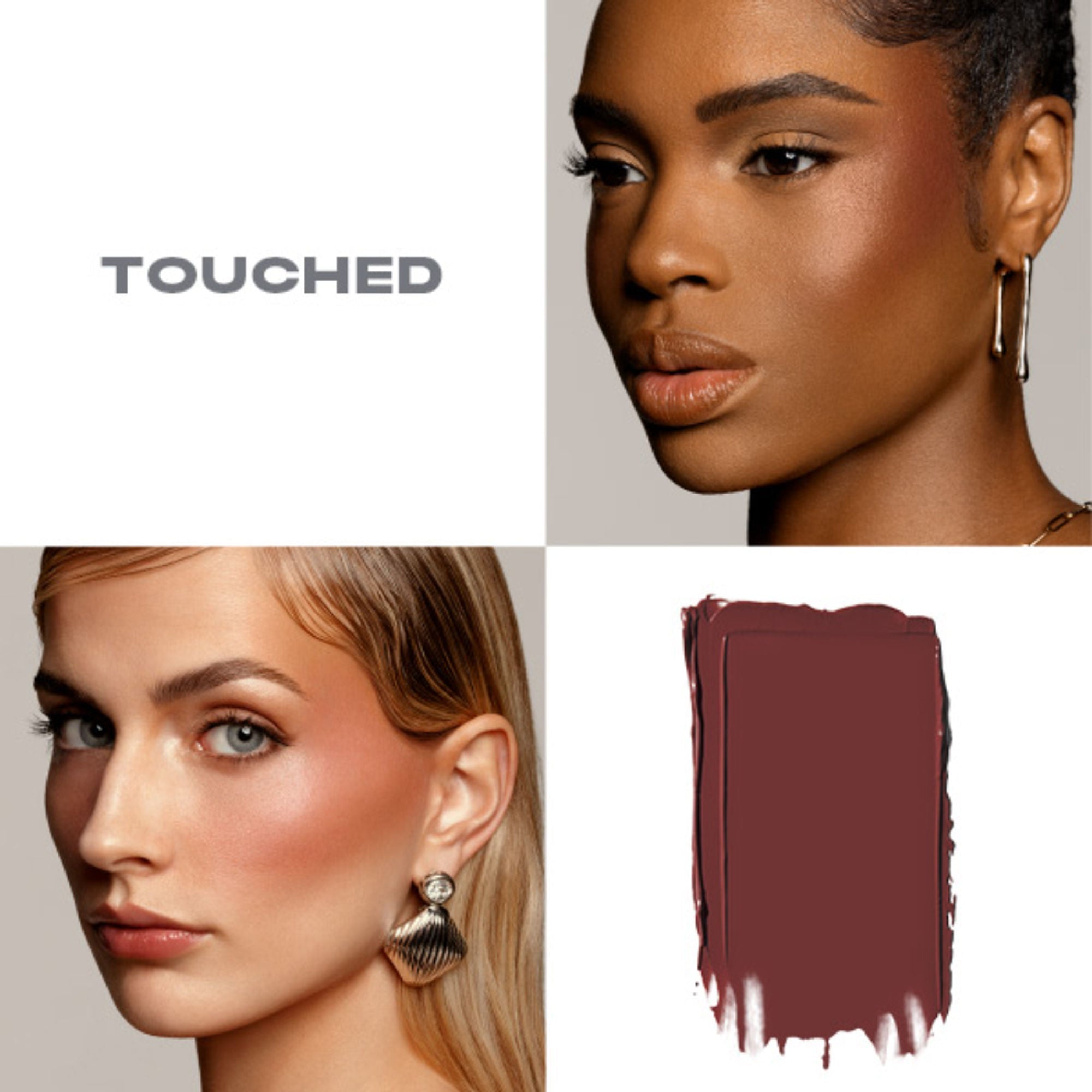 MORPHE Huephoric Rush 3-In-1 Silk Blush - Touched