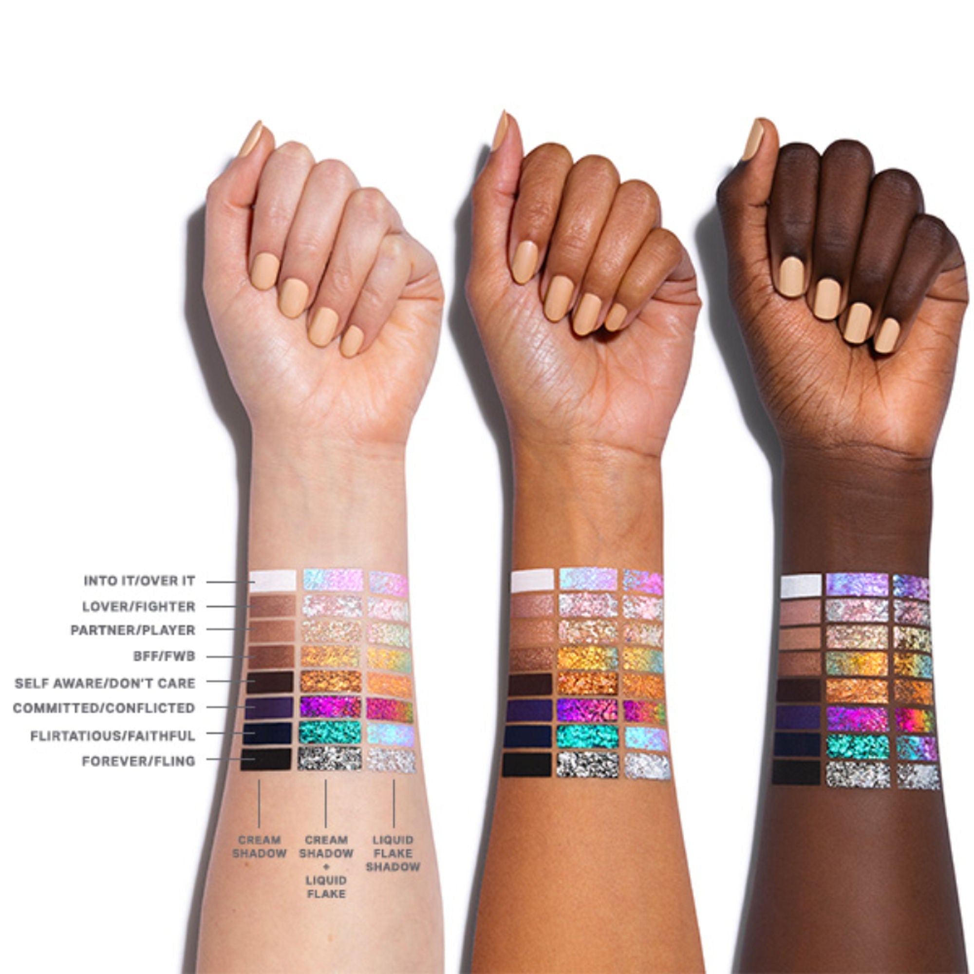 MORPHE Mixed Signals Dual Ended Cream & Liquid Shadow Stick - Committed Conflicted