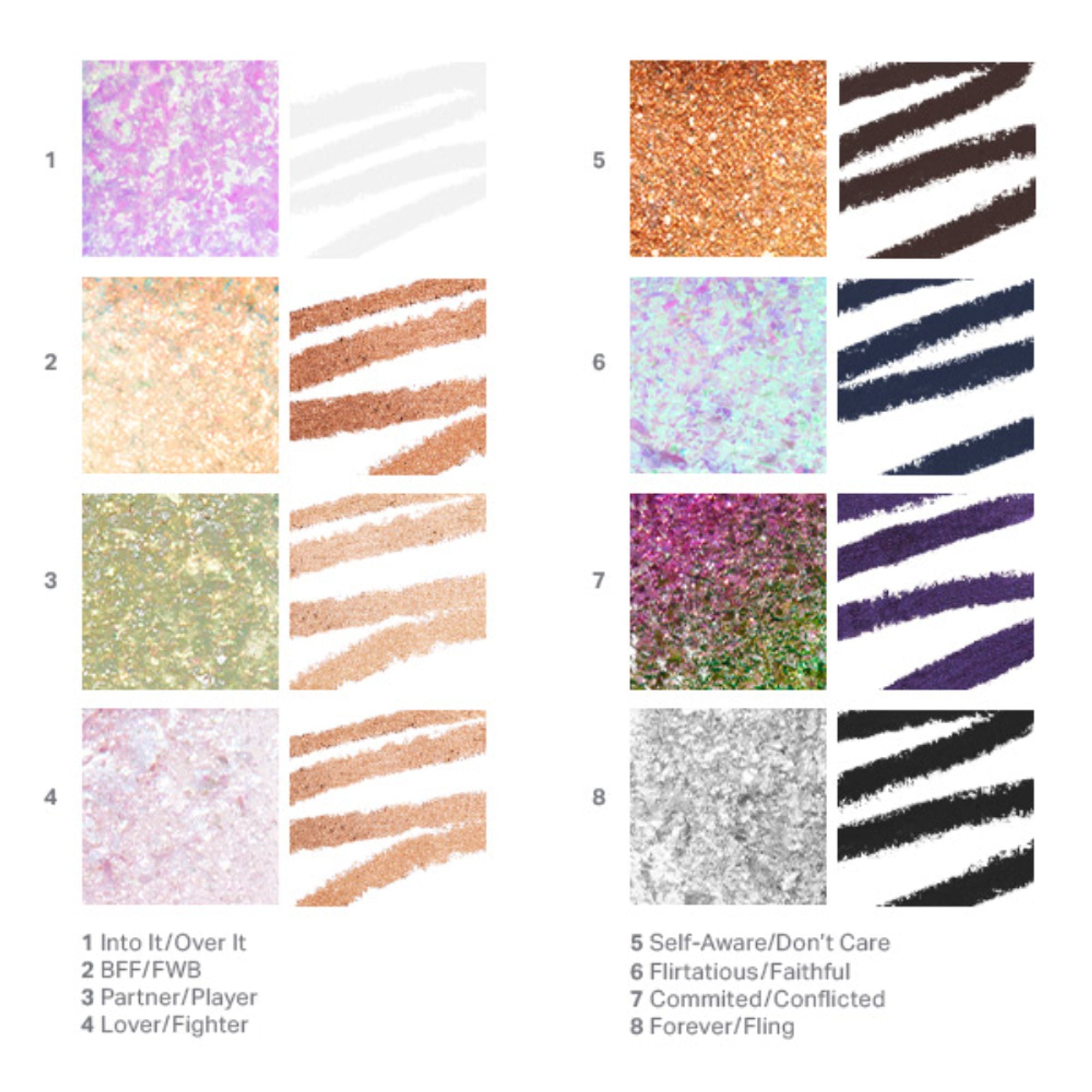 MORPHE Mixed Signals Dual Ended Cream & Liquid Shadow Stick - Committed Conflicted