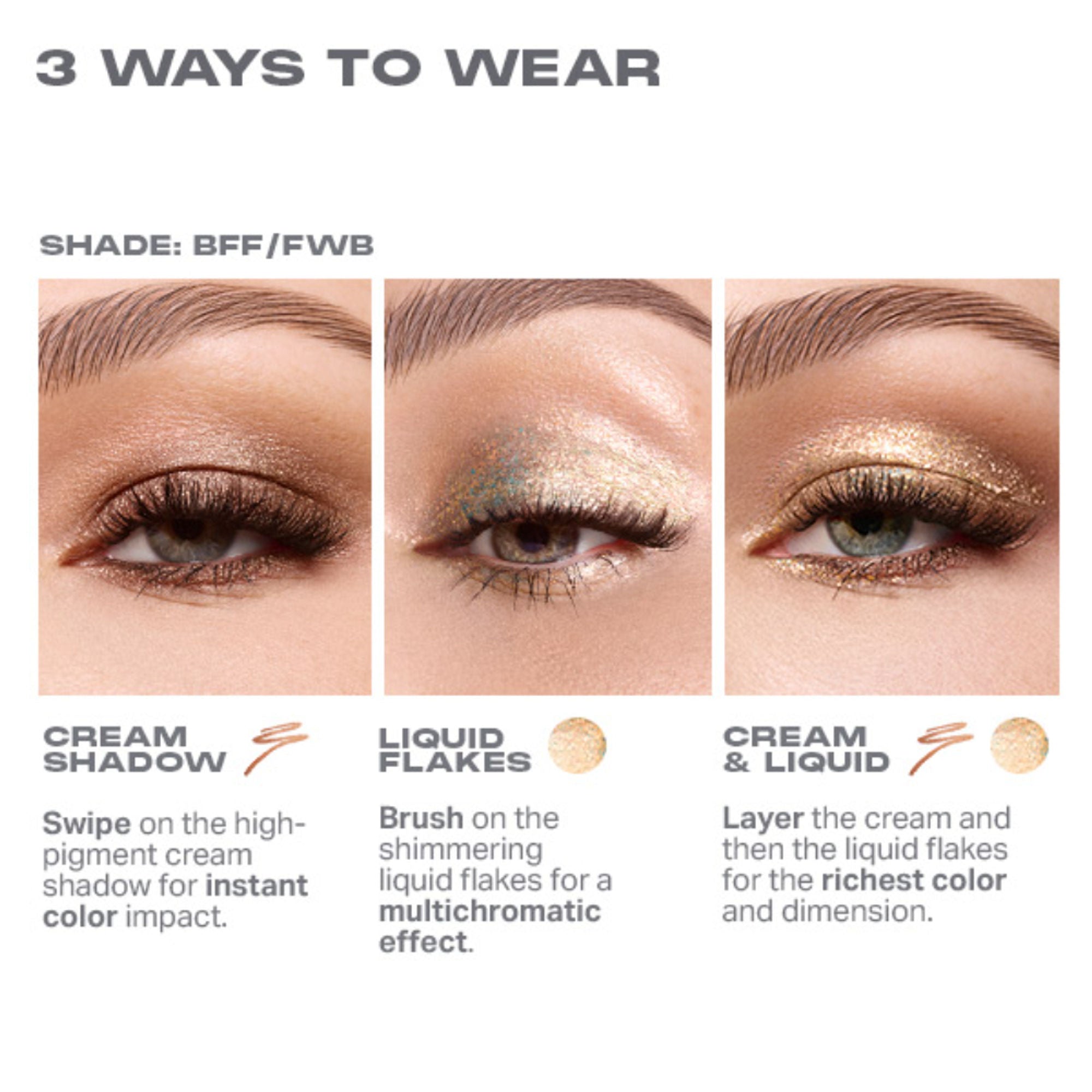 MORPHE Mixed Signals Dual Ended Cream & Liquid Shadow Stick - Committed Conflicted