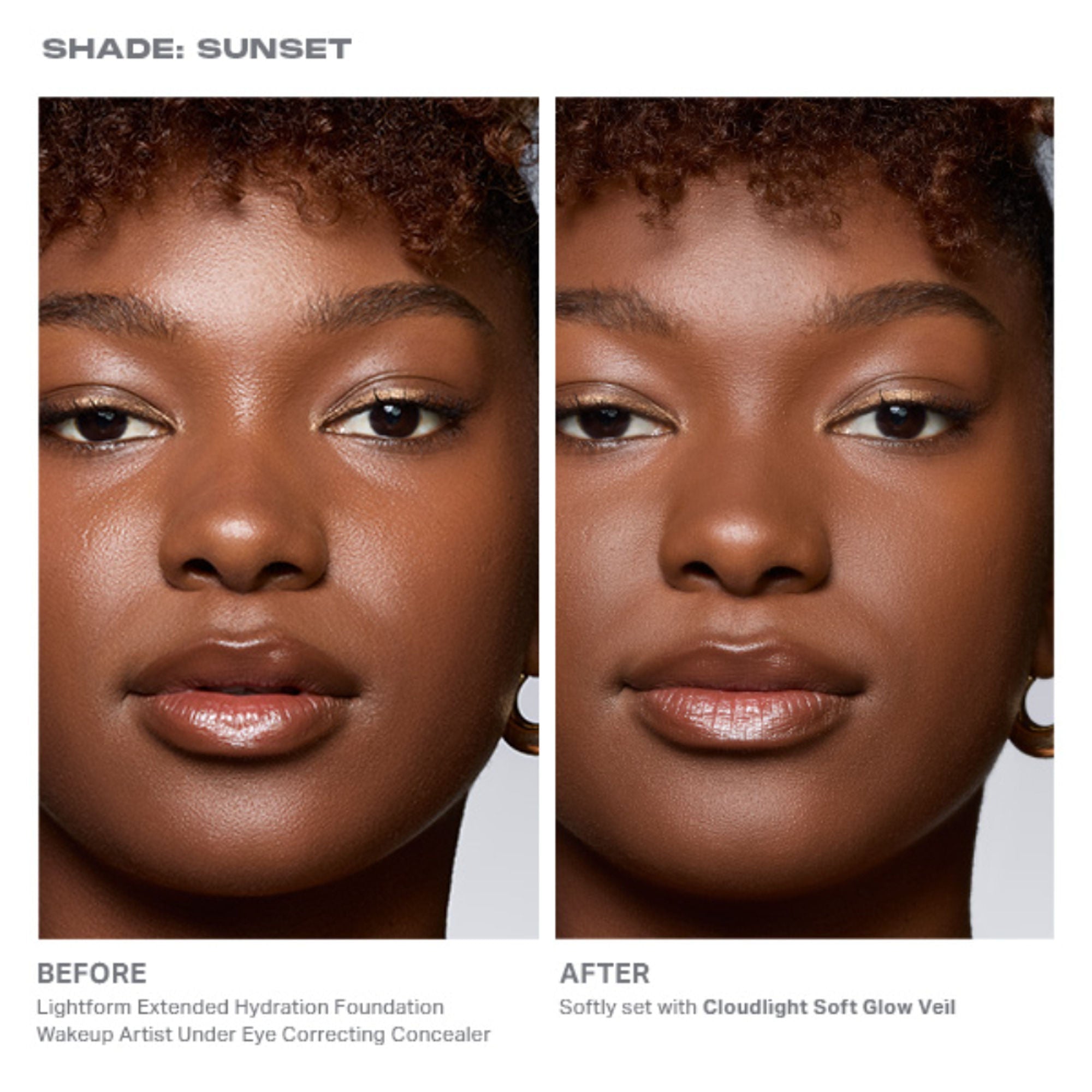 MORPHE Cloudlight Soft Glow Veil - Sunset