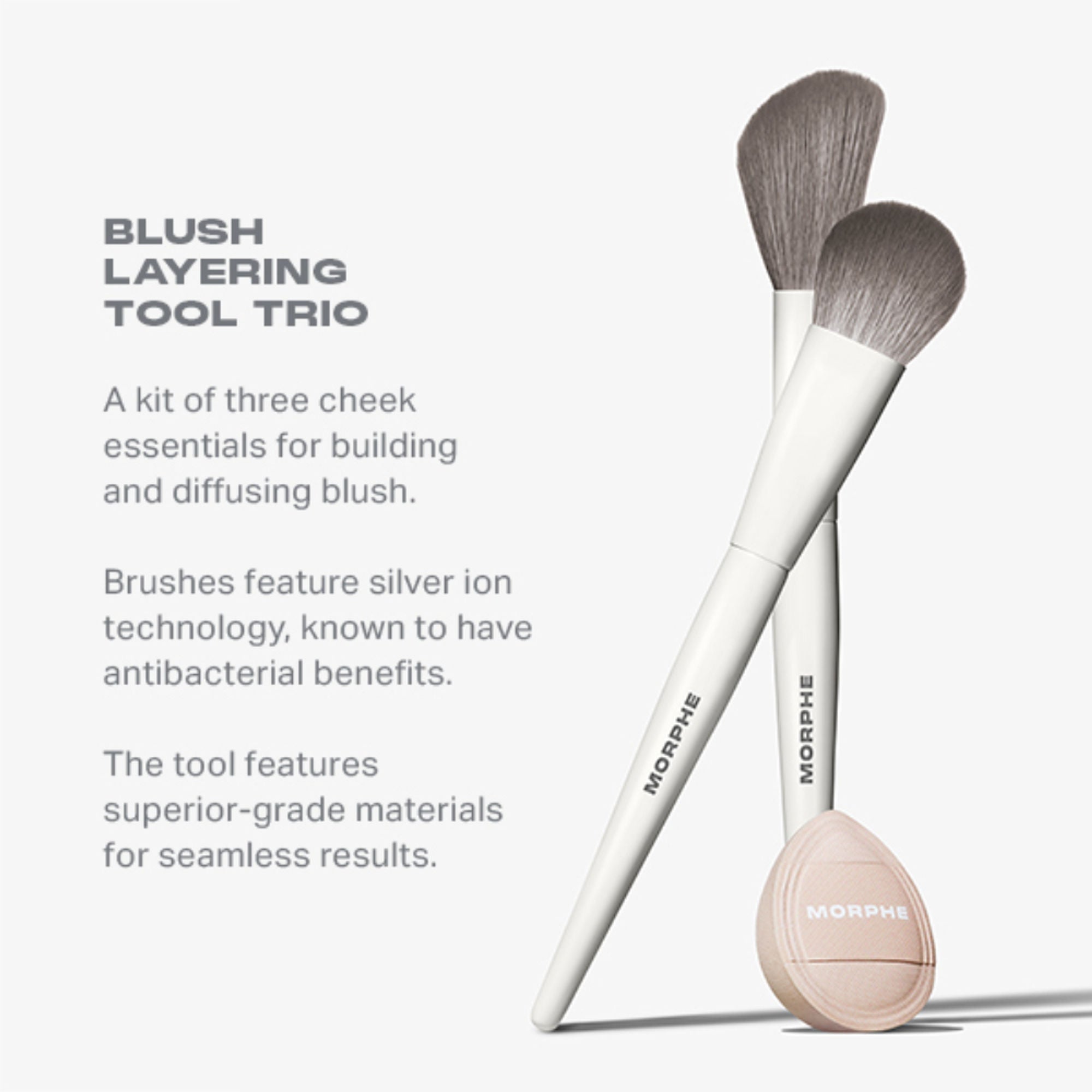 MORPHE Blush Layering Tool Trio