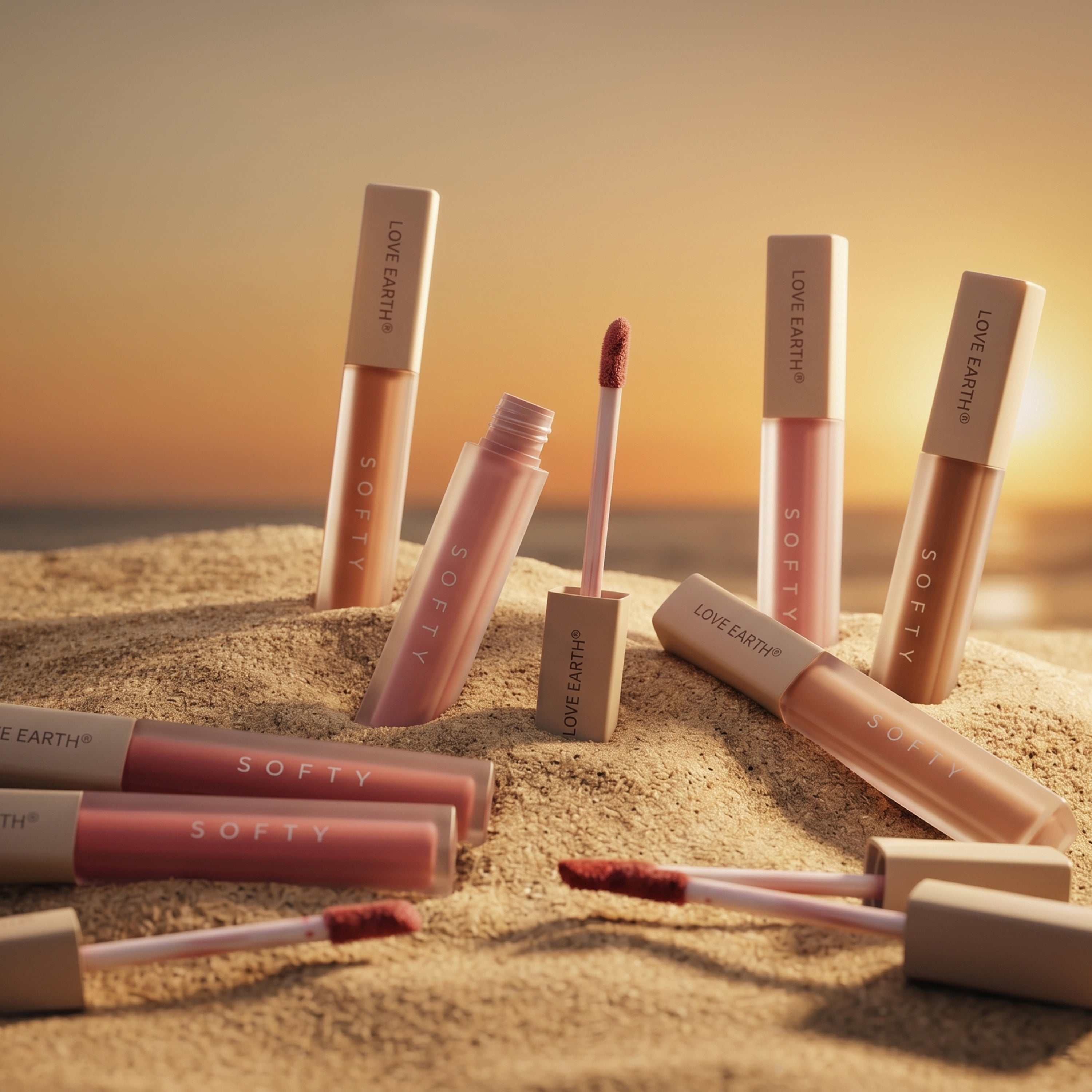 Love Earth Softy Tinty Lipstick - Frost Kiss