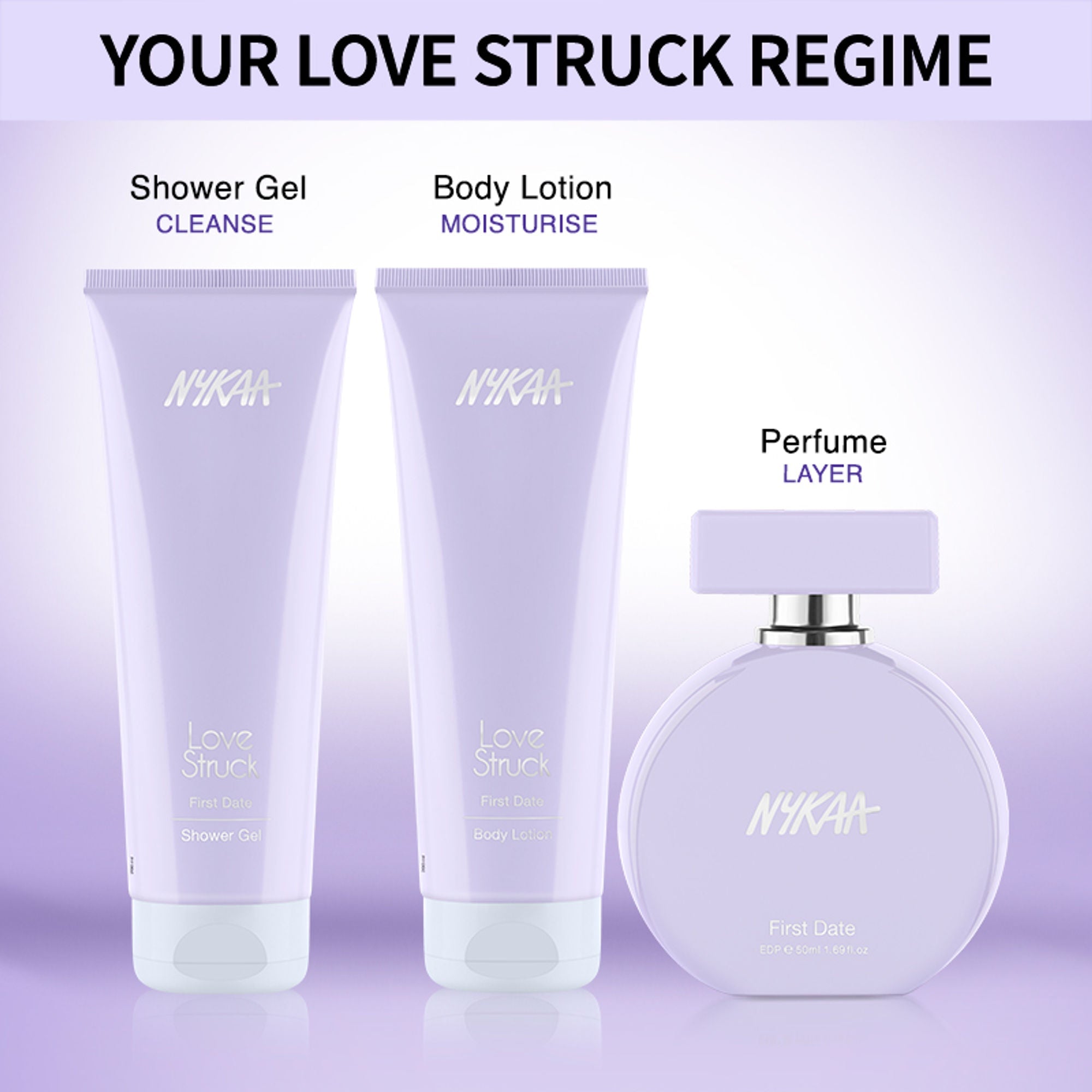 Nykaa Perfumery Struck First Date Shower Gel