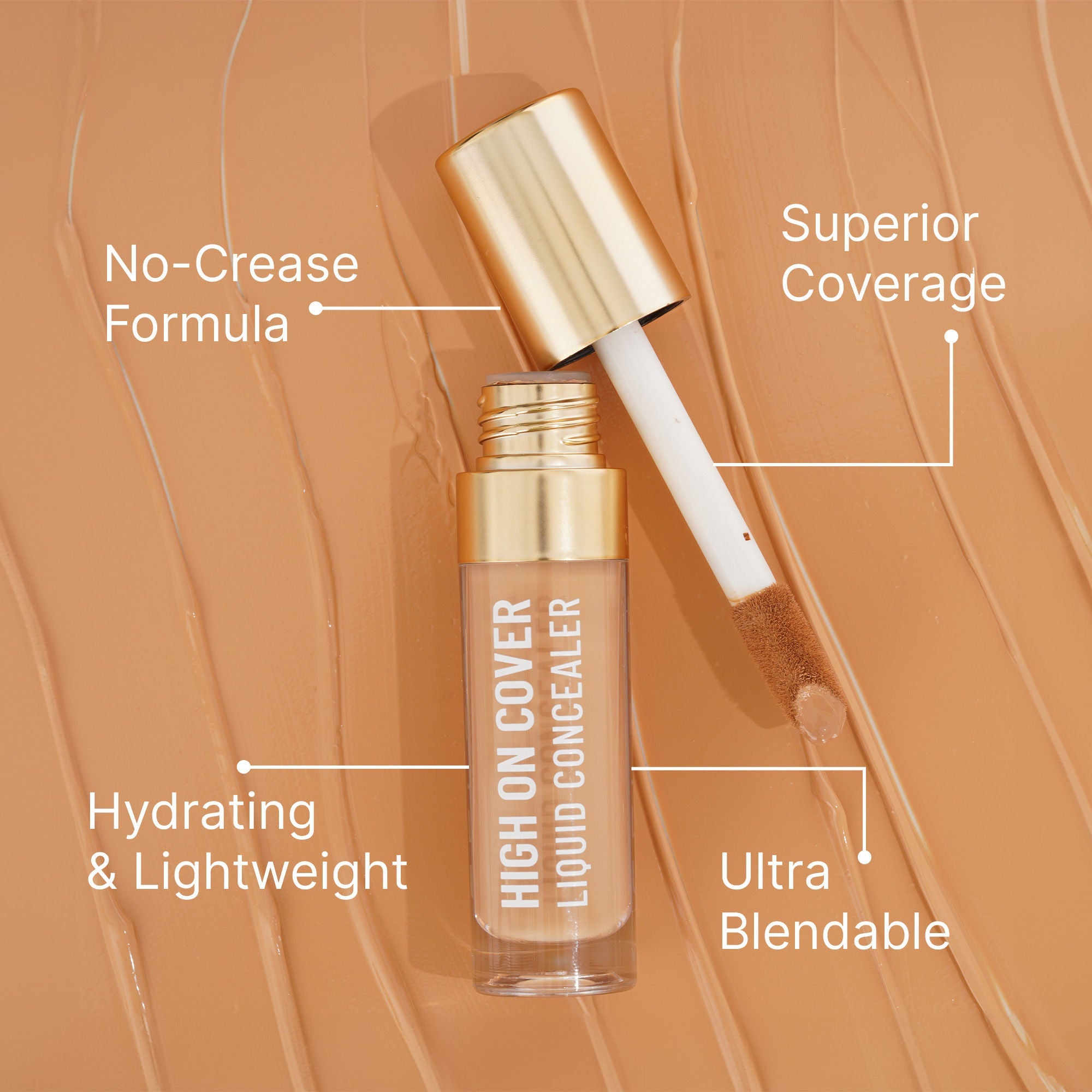 Swiss Beauty Select High on Cover Liquid Concealer - 2.5 Medium To Dusky