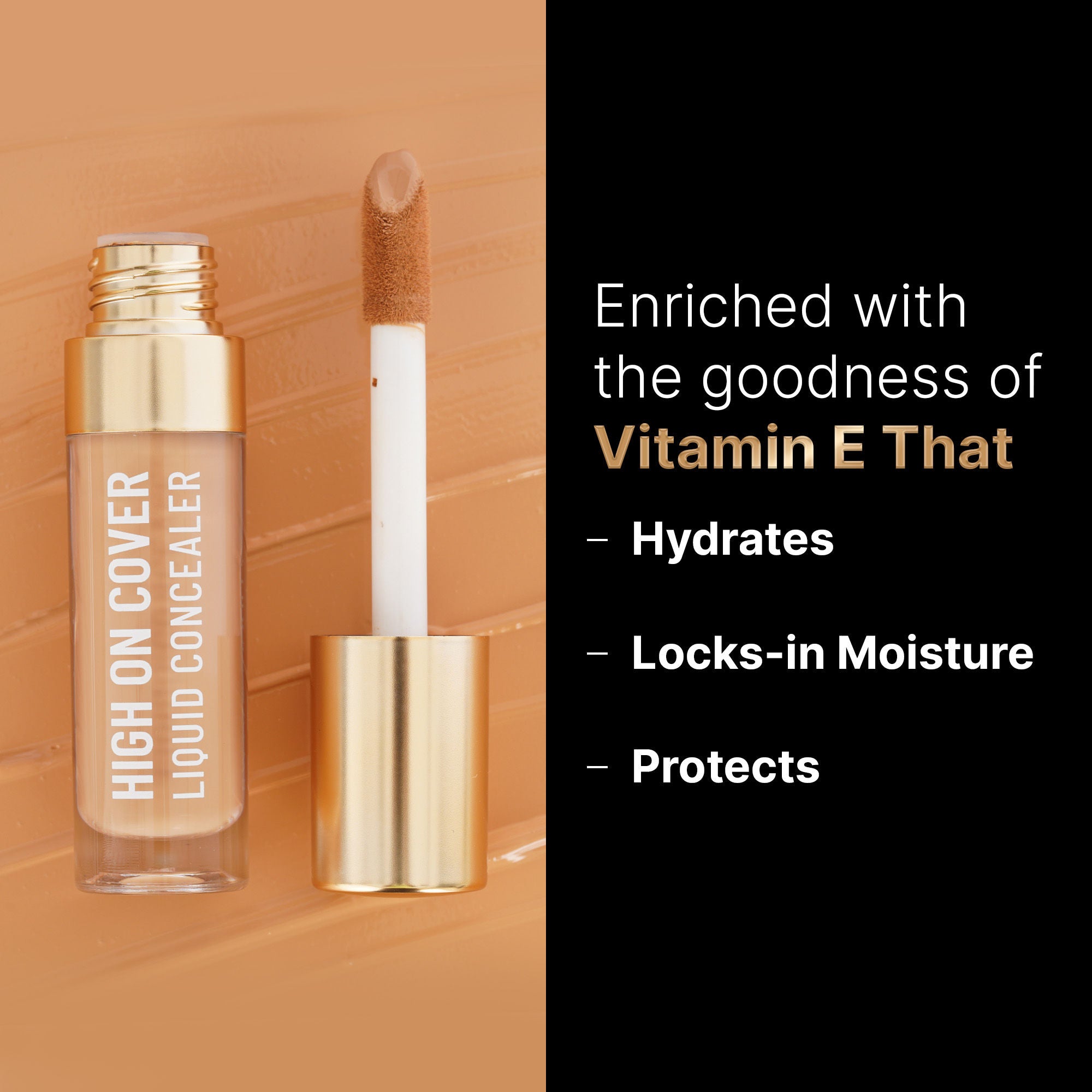 Swiss Beauty Select High on Cover Liquid Concealer - 2.5 Medium To Dusky