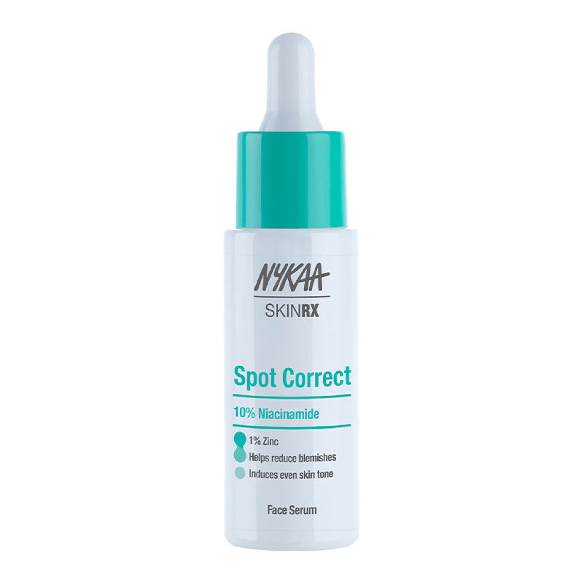 Nykaa SKINRX Spot Corrector with 10% Niacinamide + 1% Zinc Serum to Fade Dark Spots & Pigmentation