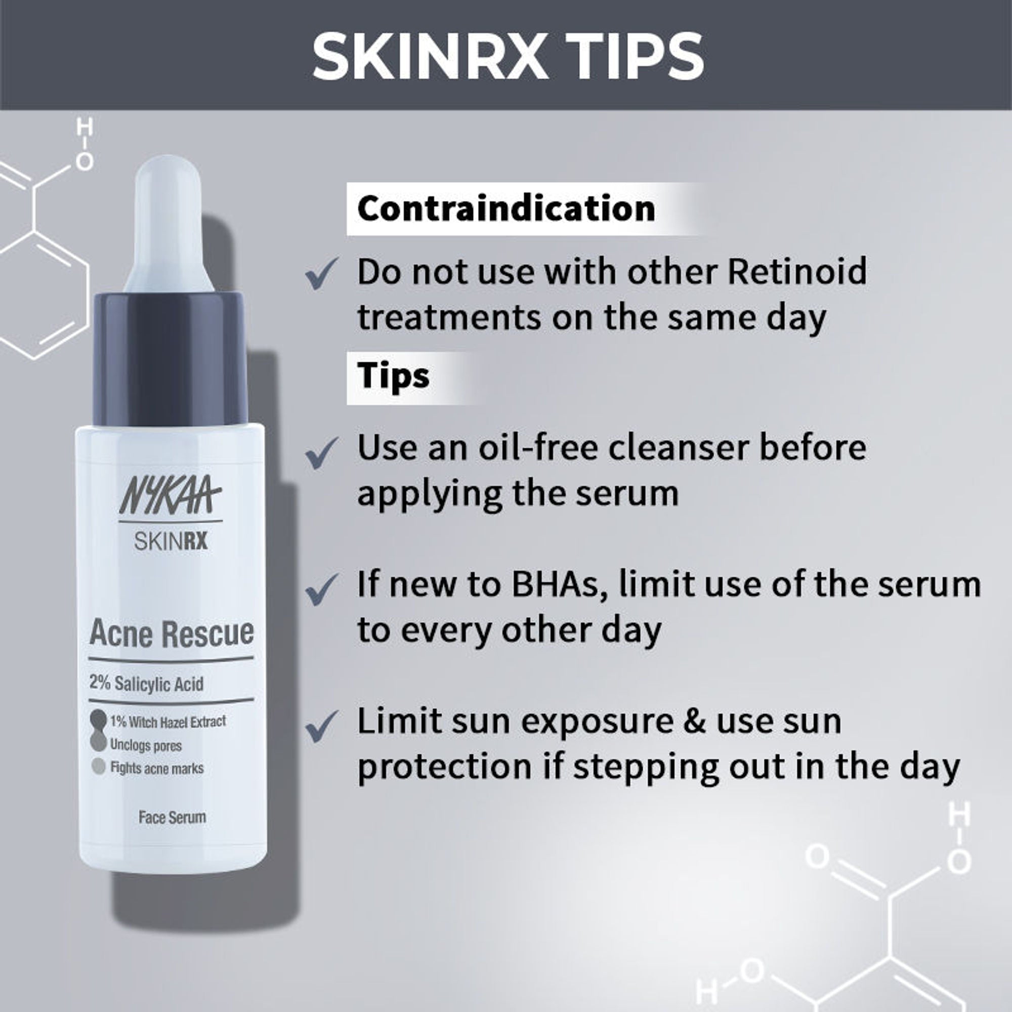 Nykaa SKINRX 2% Salicylic Acid Face Serum