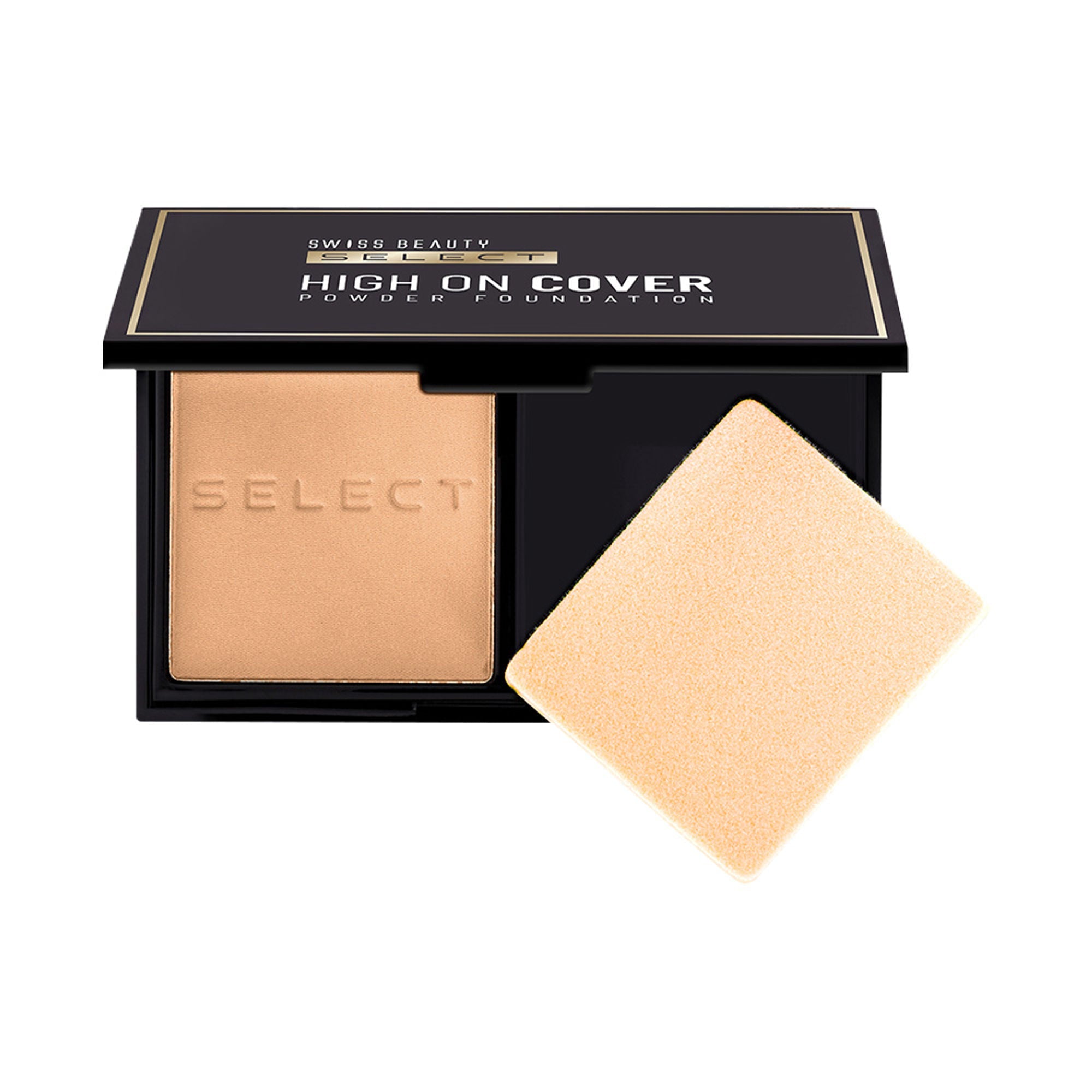 Swiss Beauty Select High On Cover Powder Foundation - 4 Neutral Buff