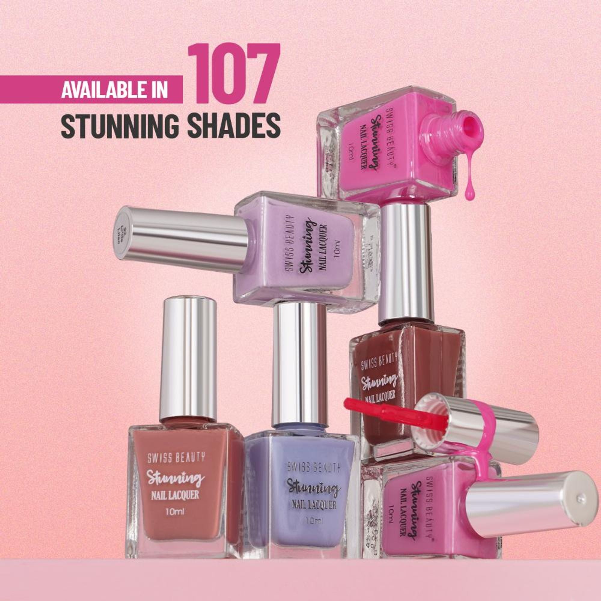 Swiss Beauty Stunning Nail Lacquer - Shade 45