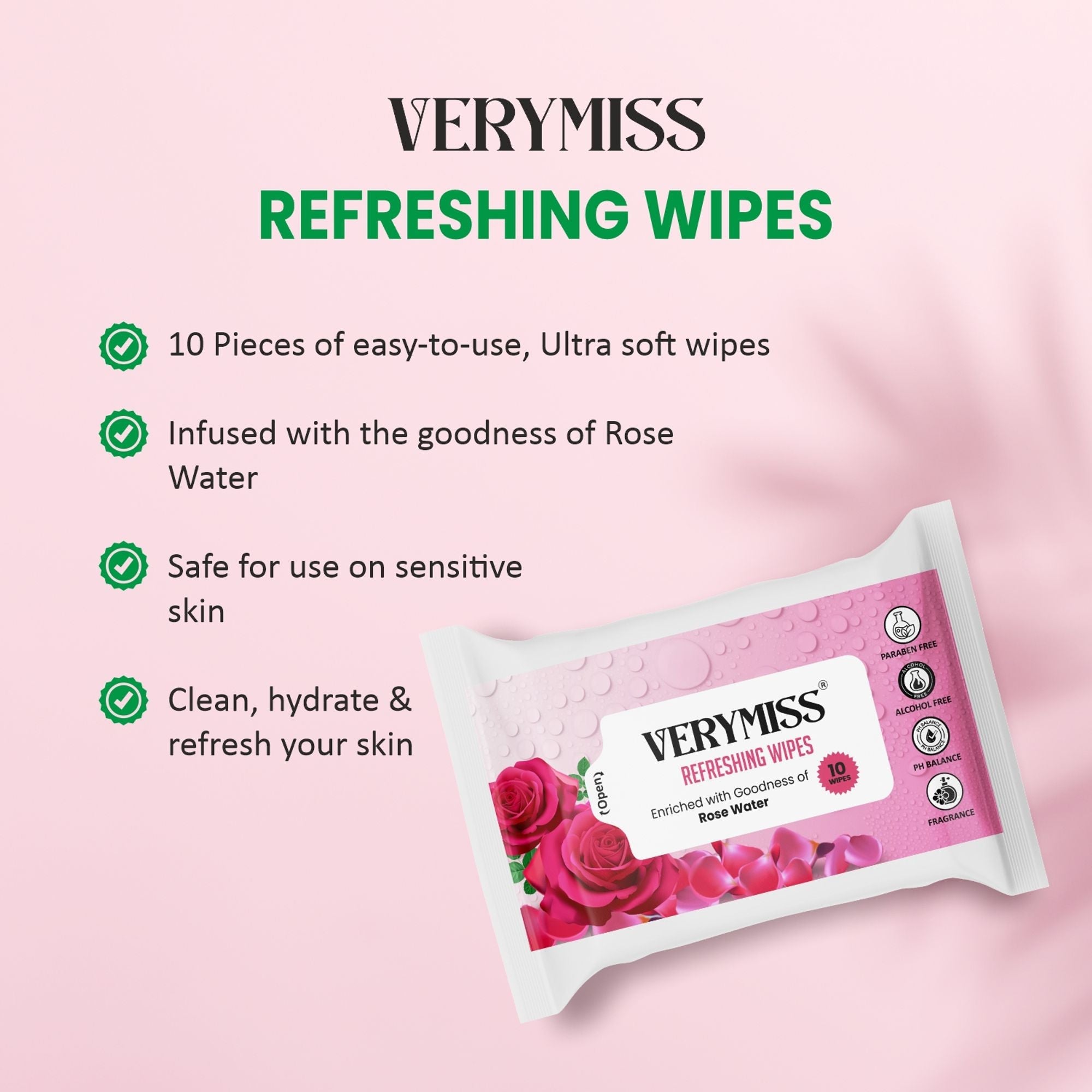 VERYMISS Ultimate Makeup Combo - 3 + Free Makeup Pouch