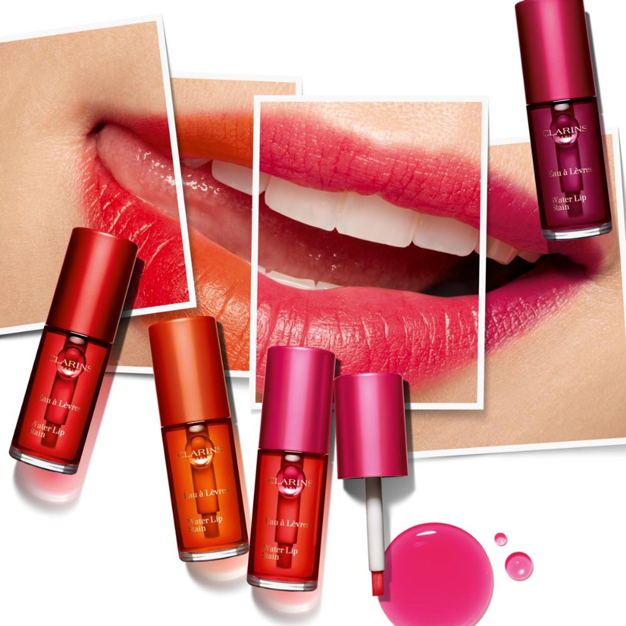 Clarins Water Lip Stain Pink Water - Soft Pink Water