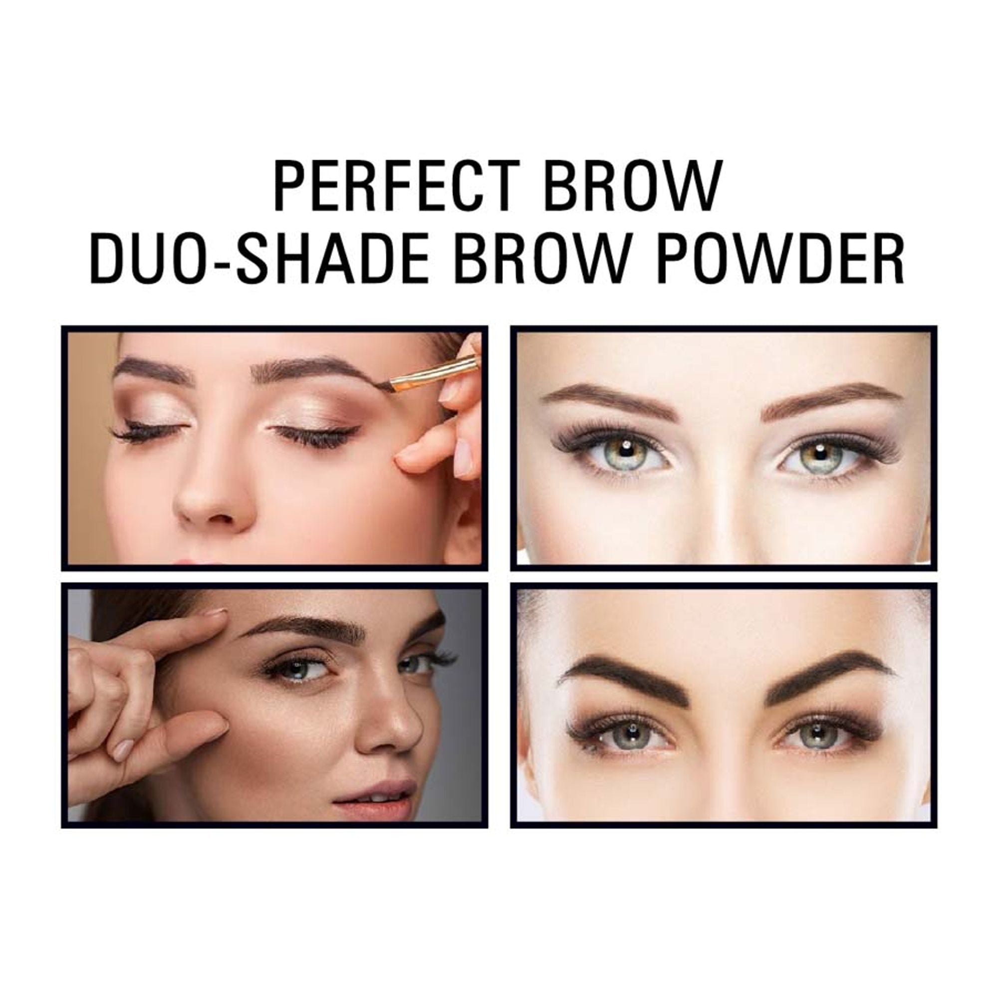 Matt Look Perfect Brow Duo-shade Brow Powder - 04