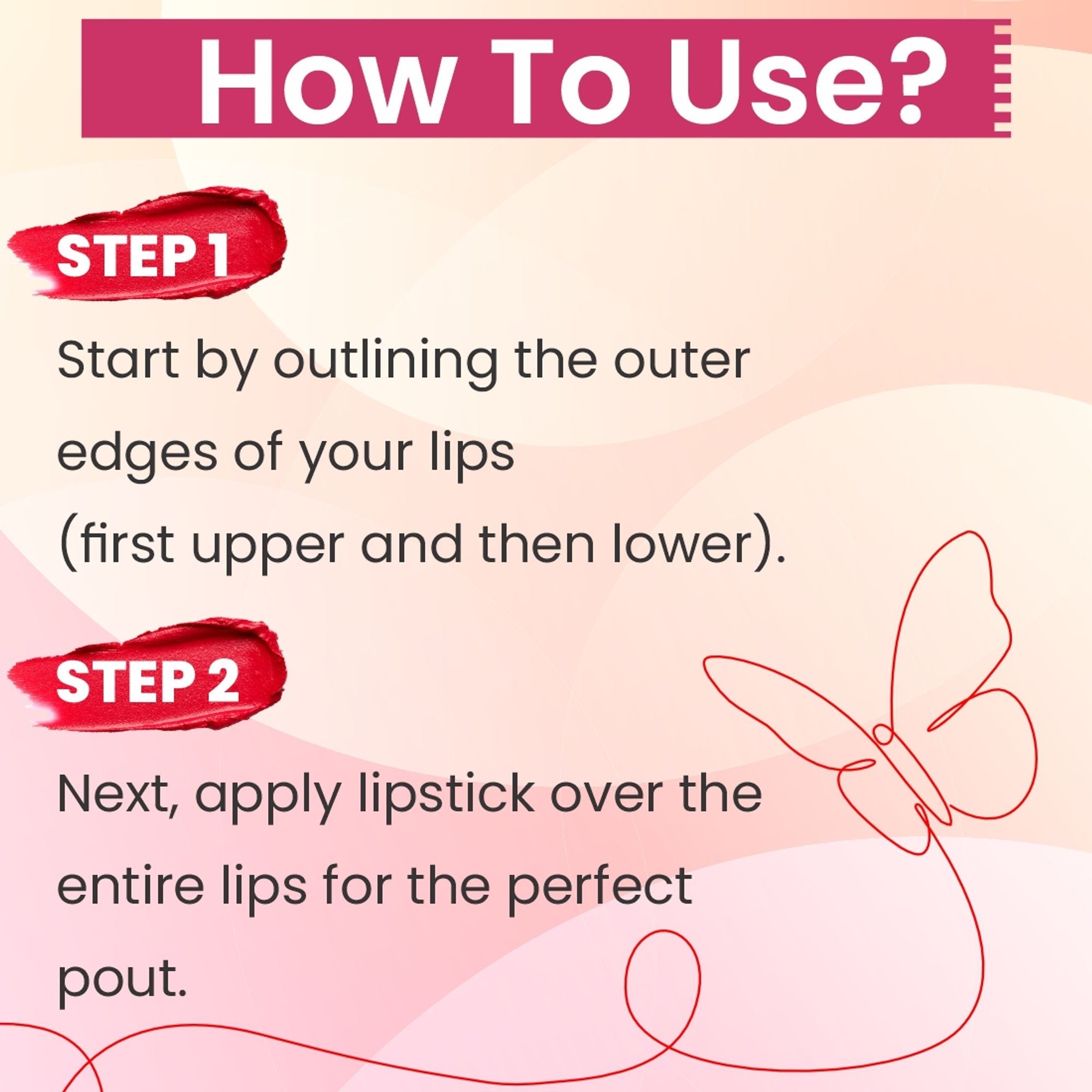 Matt Look Velvet Smooth Non Transfer Lipstick - Rust