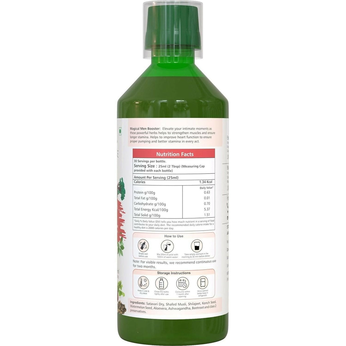 Farm Naturelle Magical Man Juice Supports Men's Health