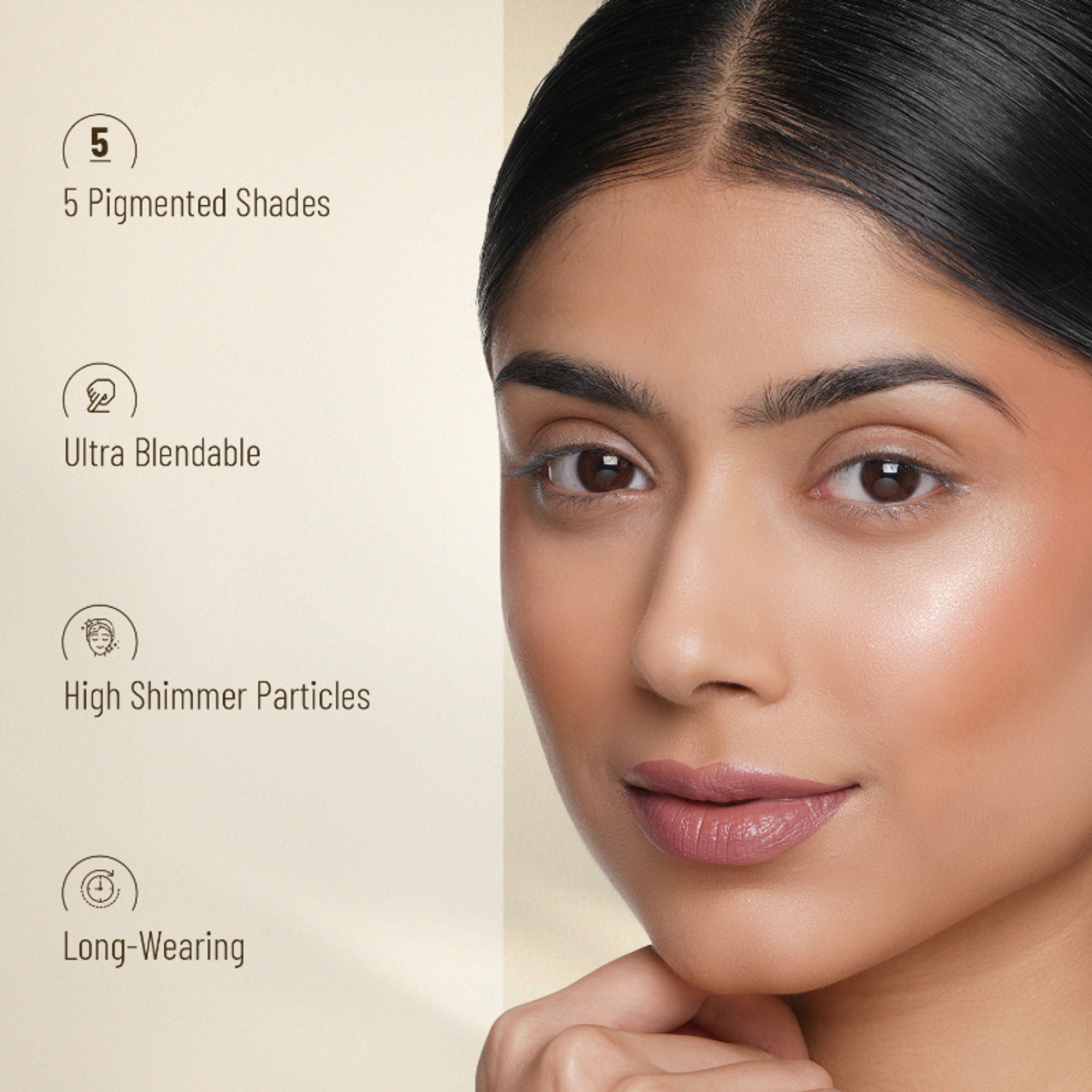 Swiss Beauty Brick Highlighter - Shade 04
