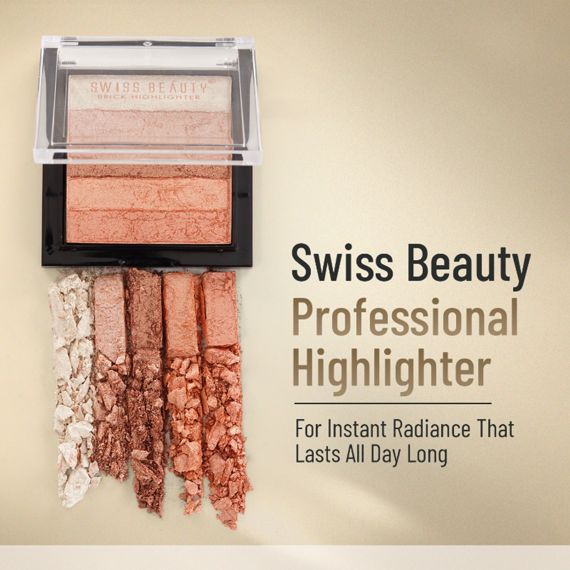 Swiss Beauty Brick Highlighter - 02
