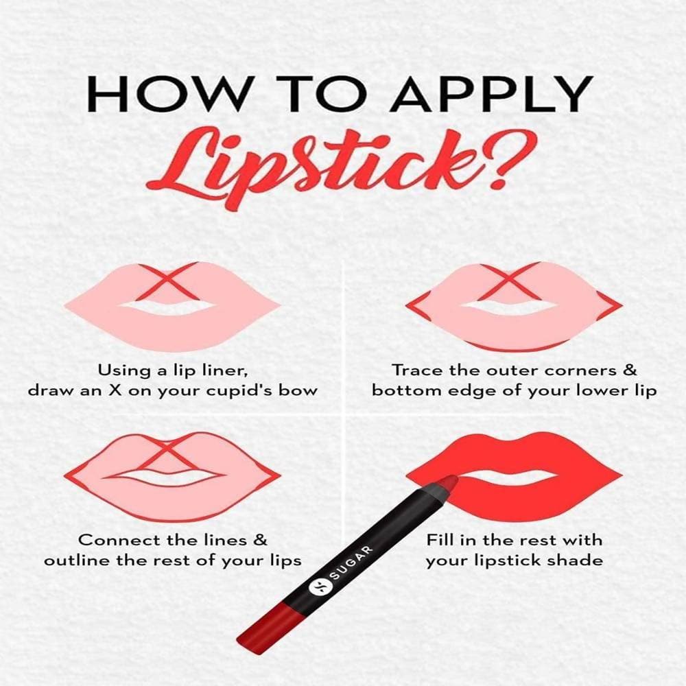 Sugar Matte As Hell Crayon Lipstick - Princess Peach (Peach)
