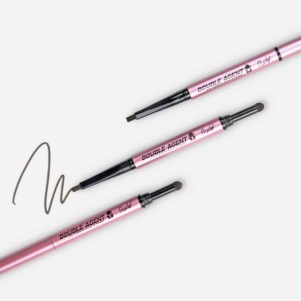 Rude Cosmetics Double Agent Eyeliner - Black Brown