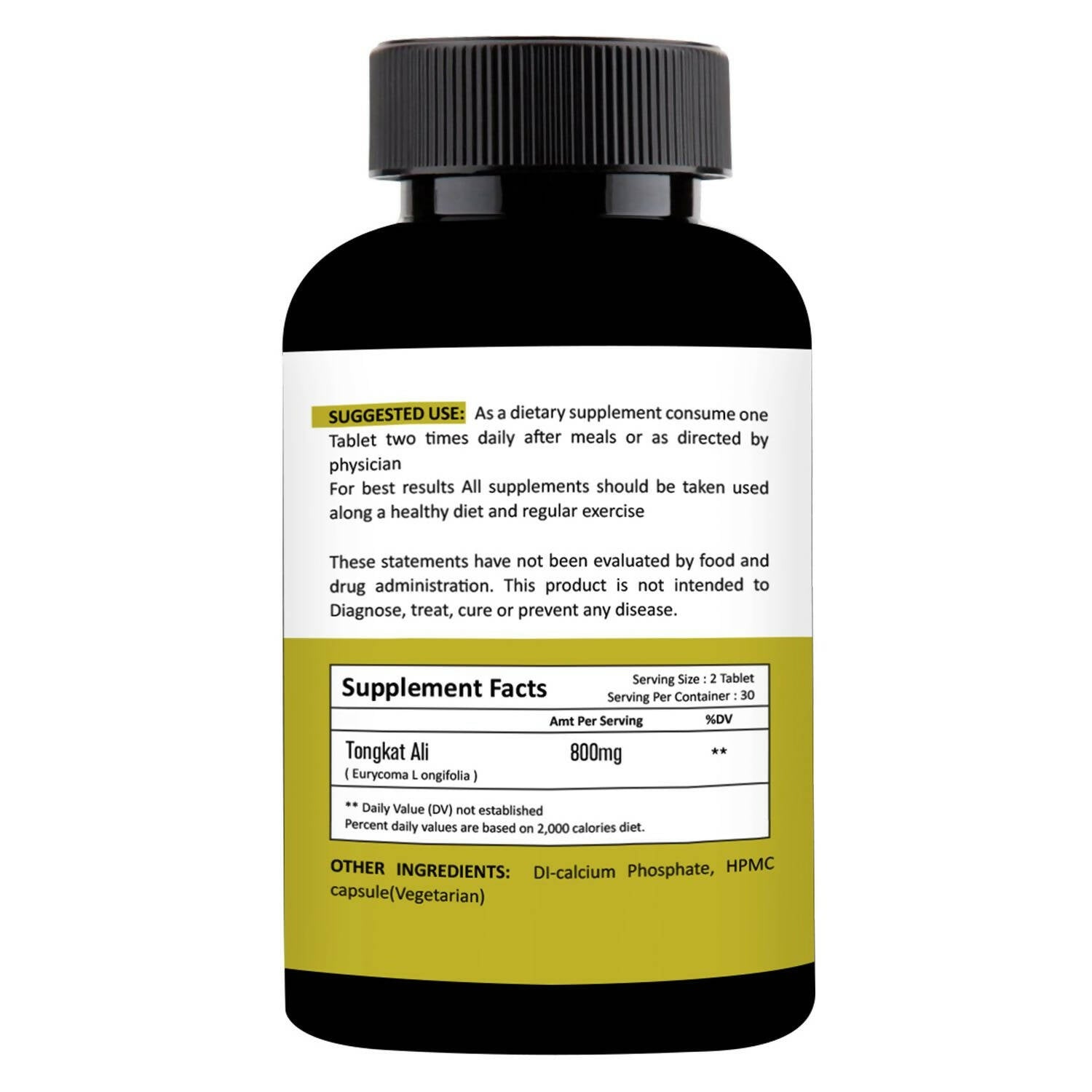 Nutracology Tongkat Ali Testosterone Booster For Stamina Energy and Endurance Tablets