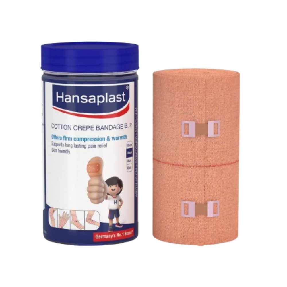 Hansaplast Soft Cotton Crepe Bandage For Pain Relief - Elastic