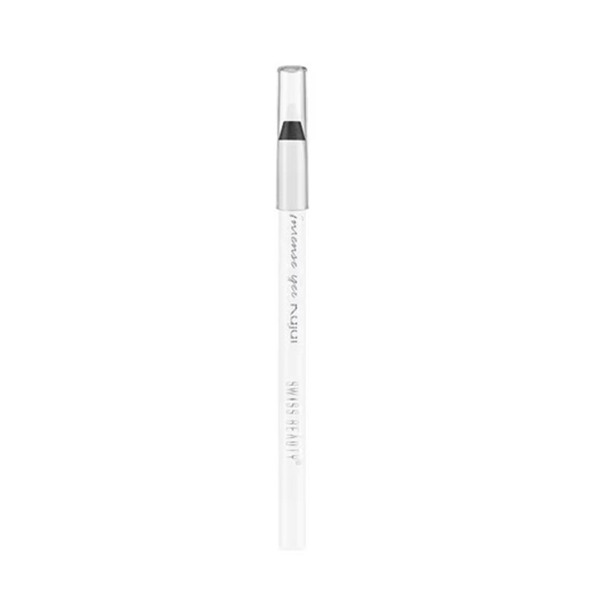 Swiss Beauty Intense Gel Kajal 12-Hour Stay Smudge-Proof with Sharpener - 8904325006926_07pearlywhite