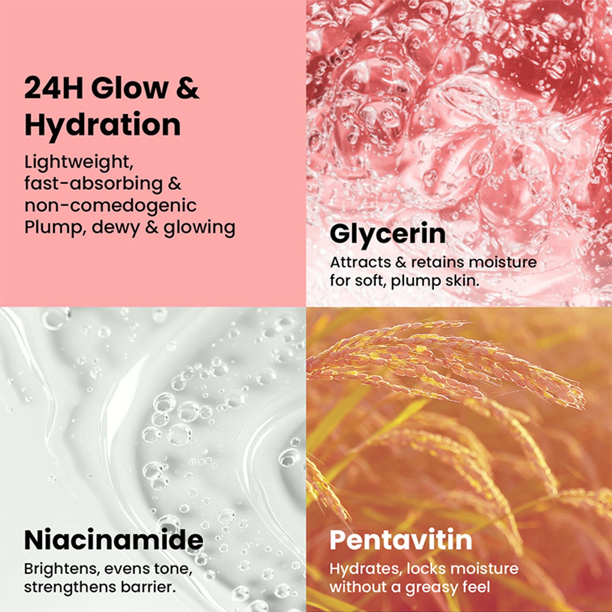 The Skin Story Oil Free Face Moisturizer For Oily Acne Prone Skin Hydrates Adds Glow - Niacinamide