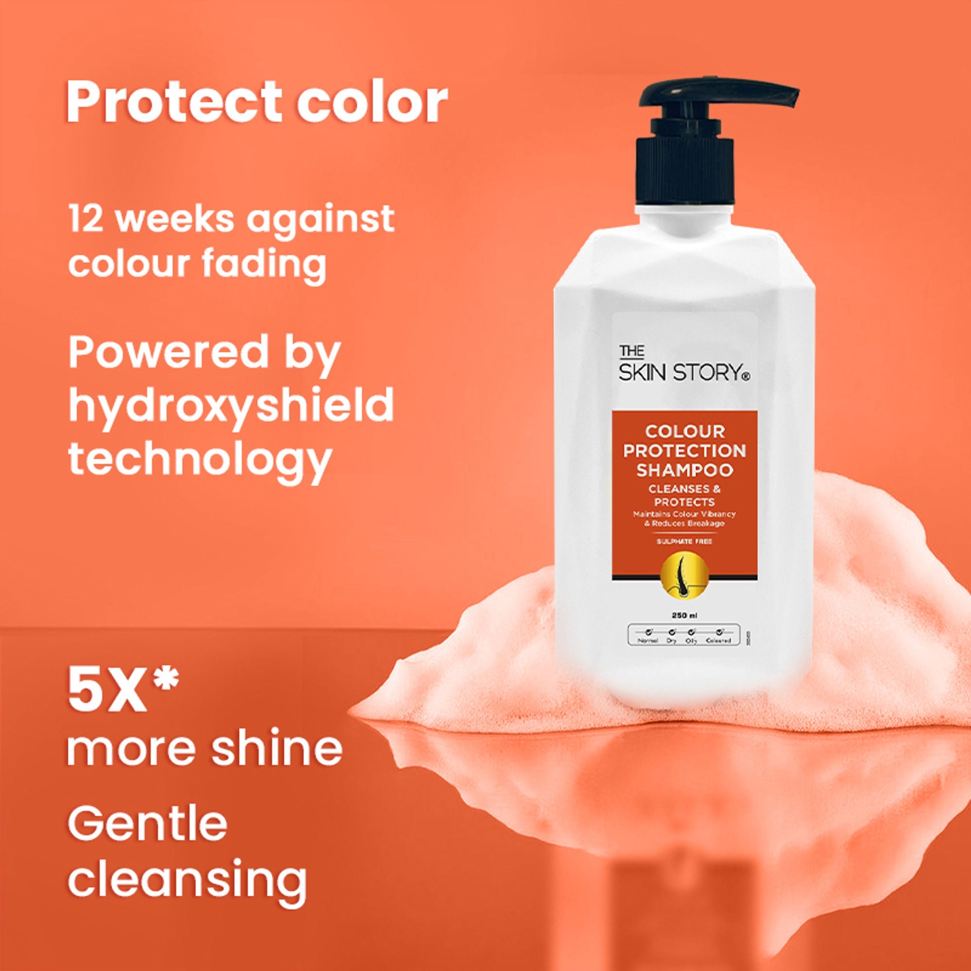 The Skin Story Colour Protection Shampoo For Vibrant Soft Shiny Hair