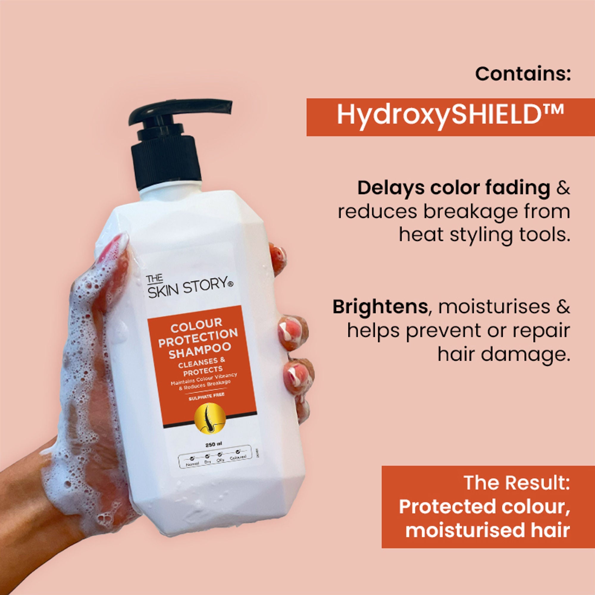 The Skin Story Colour Protection Shampoo For Vibrant Soft Shiny Hair