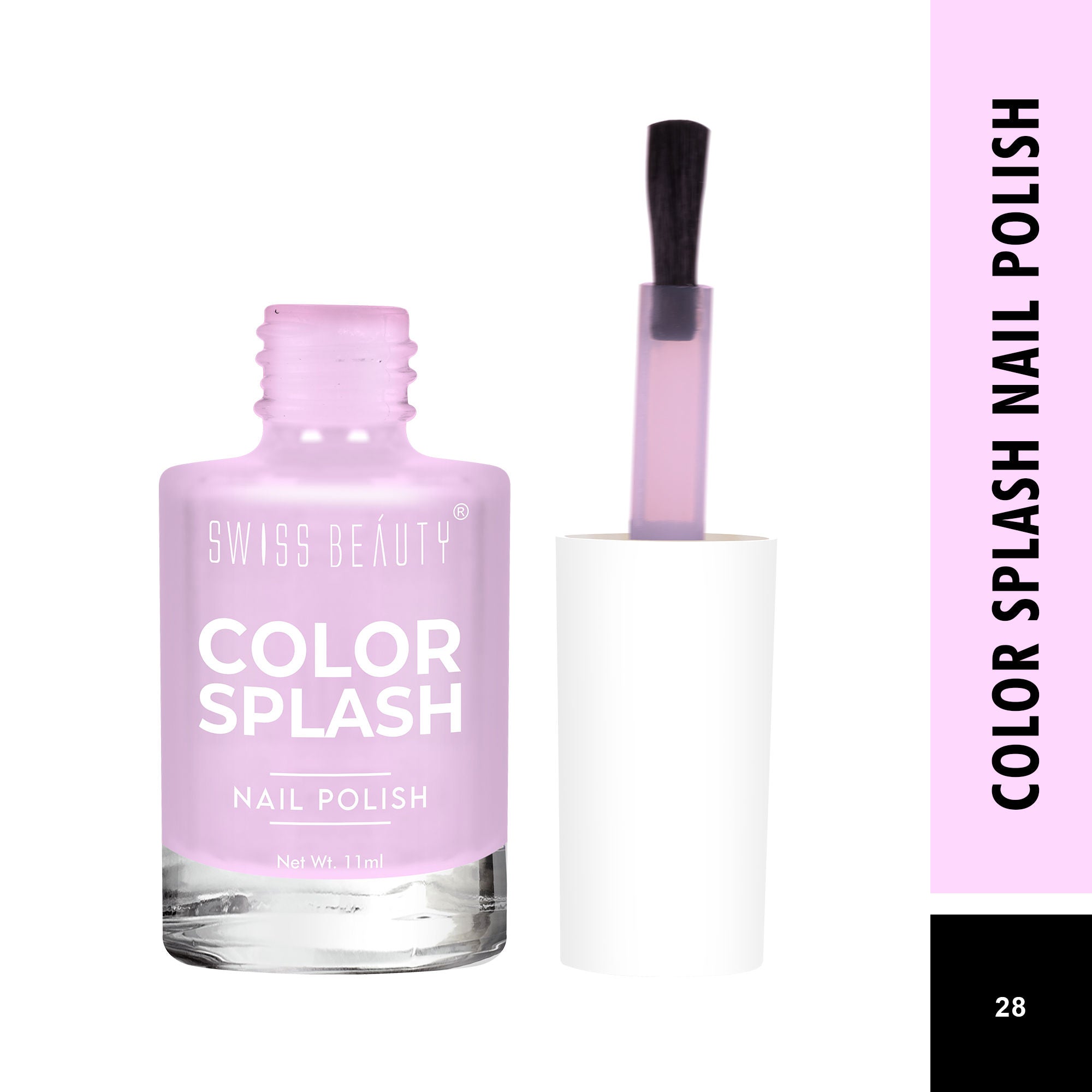 Swiss Beauty Color Splash Nail Polish - Shade-28