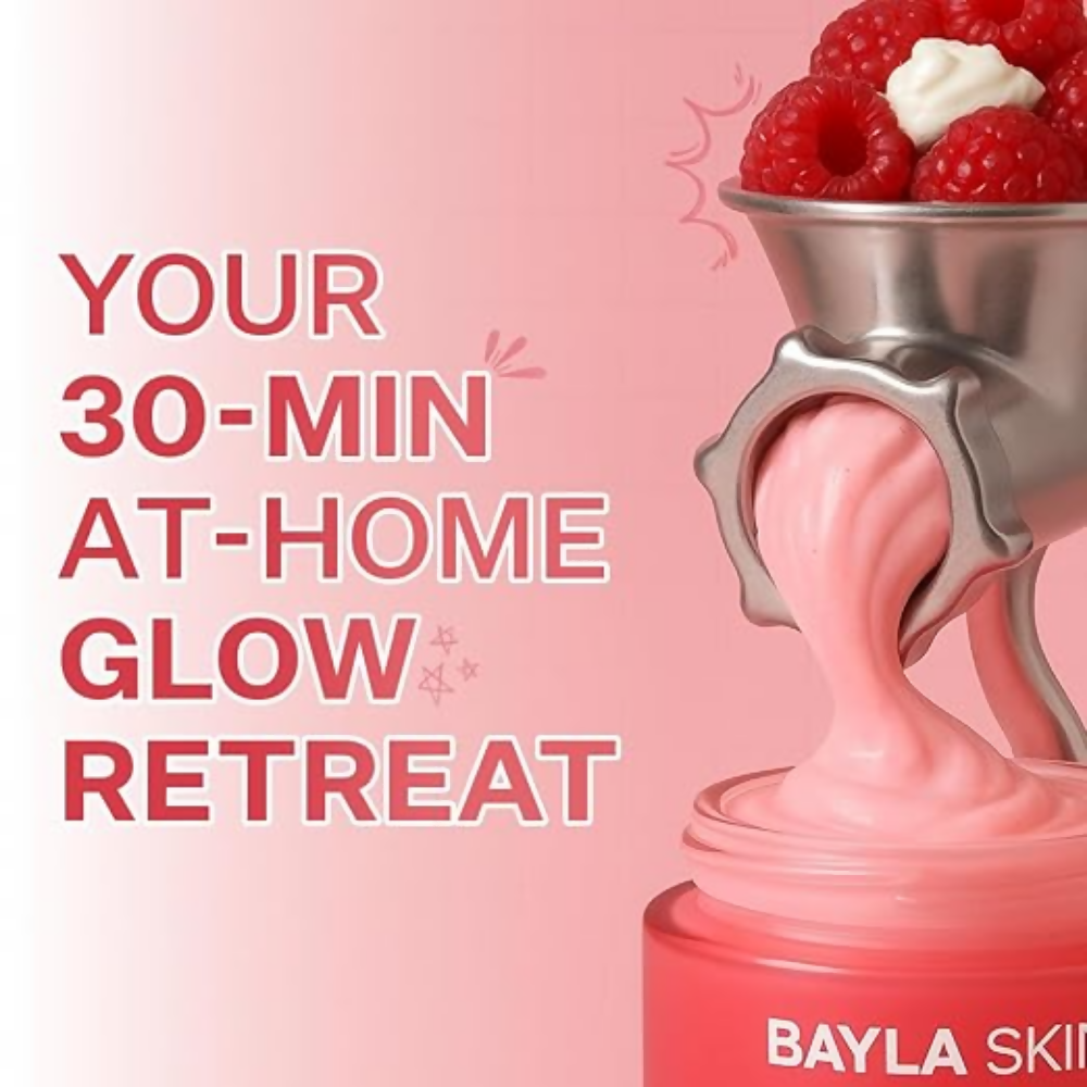 Bayla Skin Raspberry Glow Face Mask