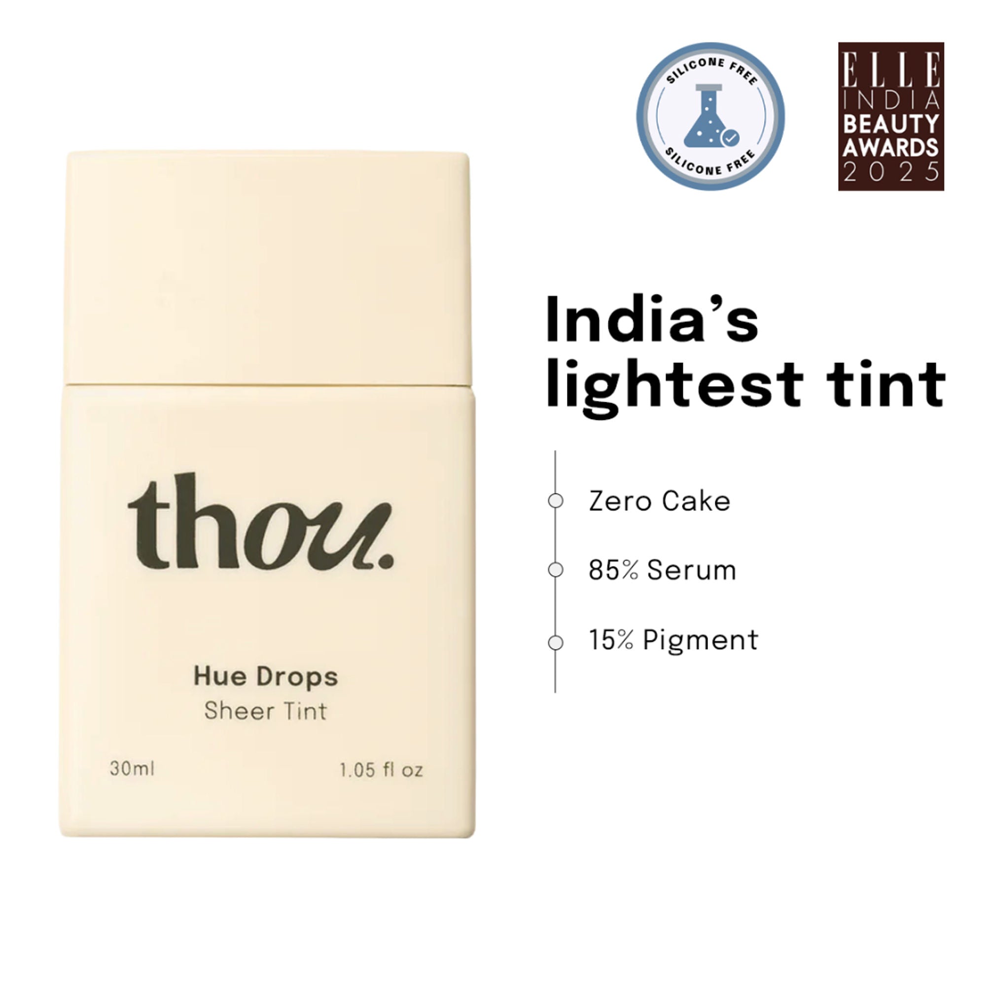Thou Hue Drops Sheer Skin Tint - 180 Warm