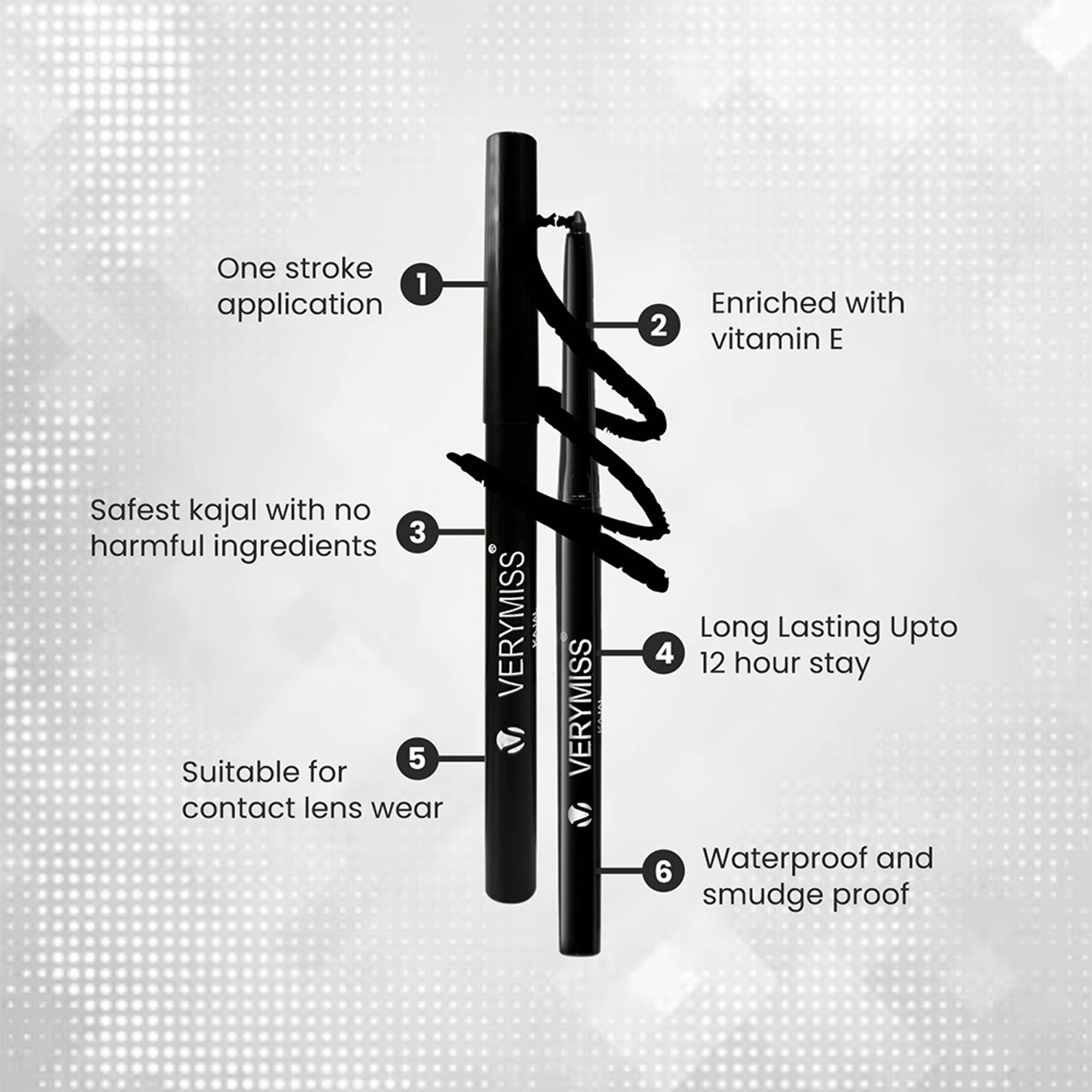 VERYMISS Intense Black Kajal