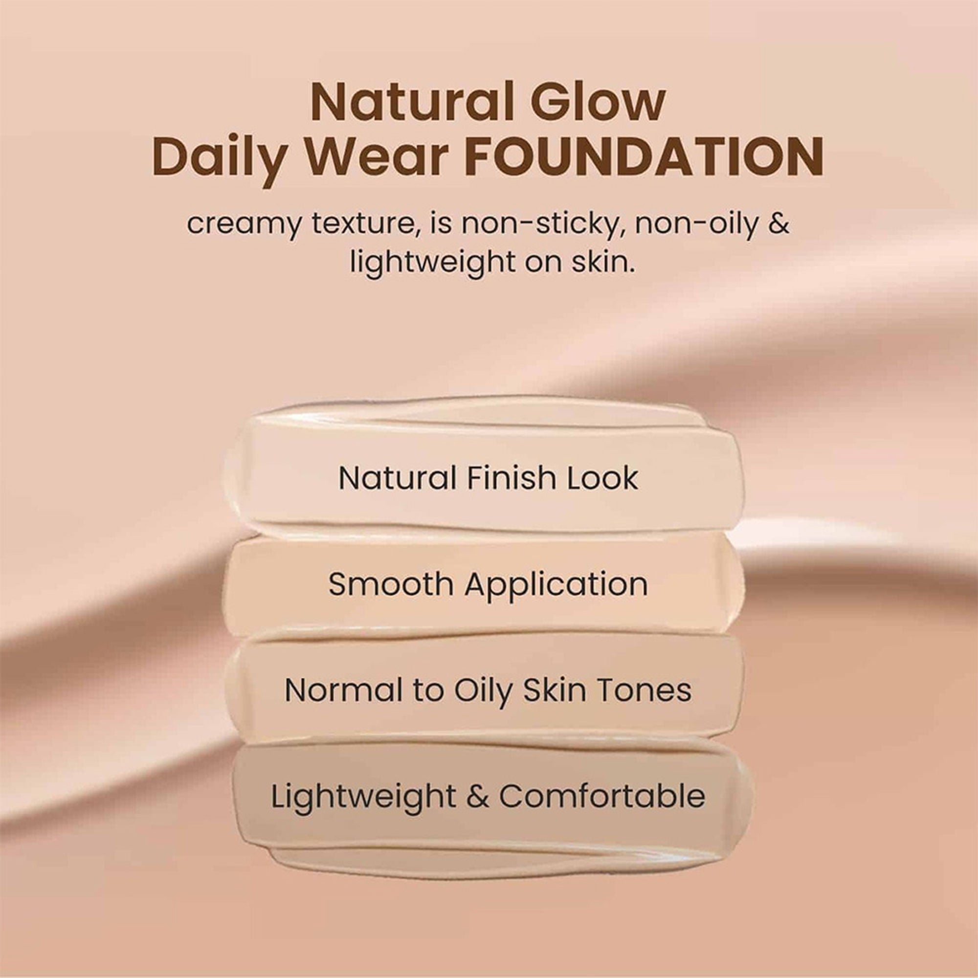 VERYMISS Natural Glow Daily Wear Foundation - 01 Ivory