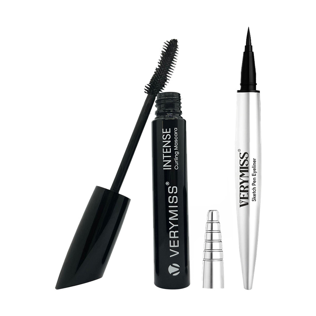 VERYMISS Waterproof Pen Eyeliner + Mascara Combo Set