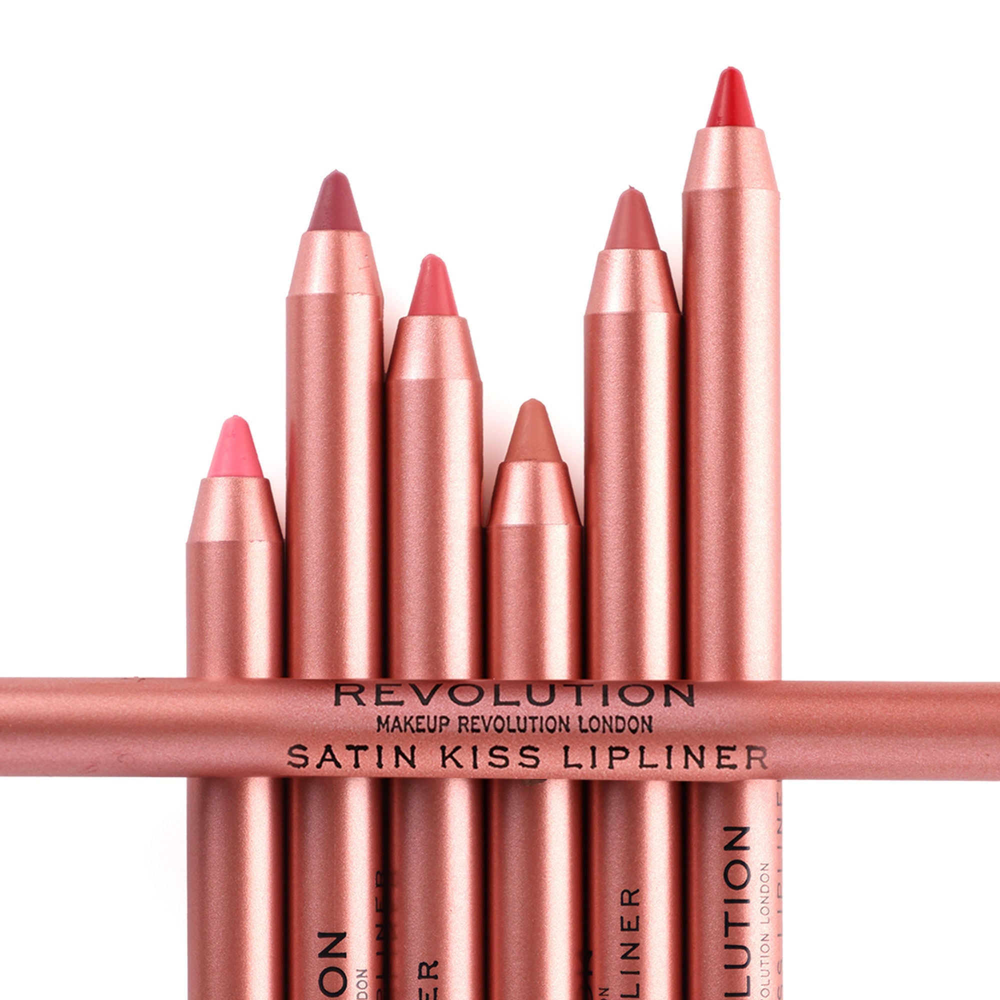 Makeup Revolution Satin Kiss Lip Liner - Muted Red