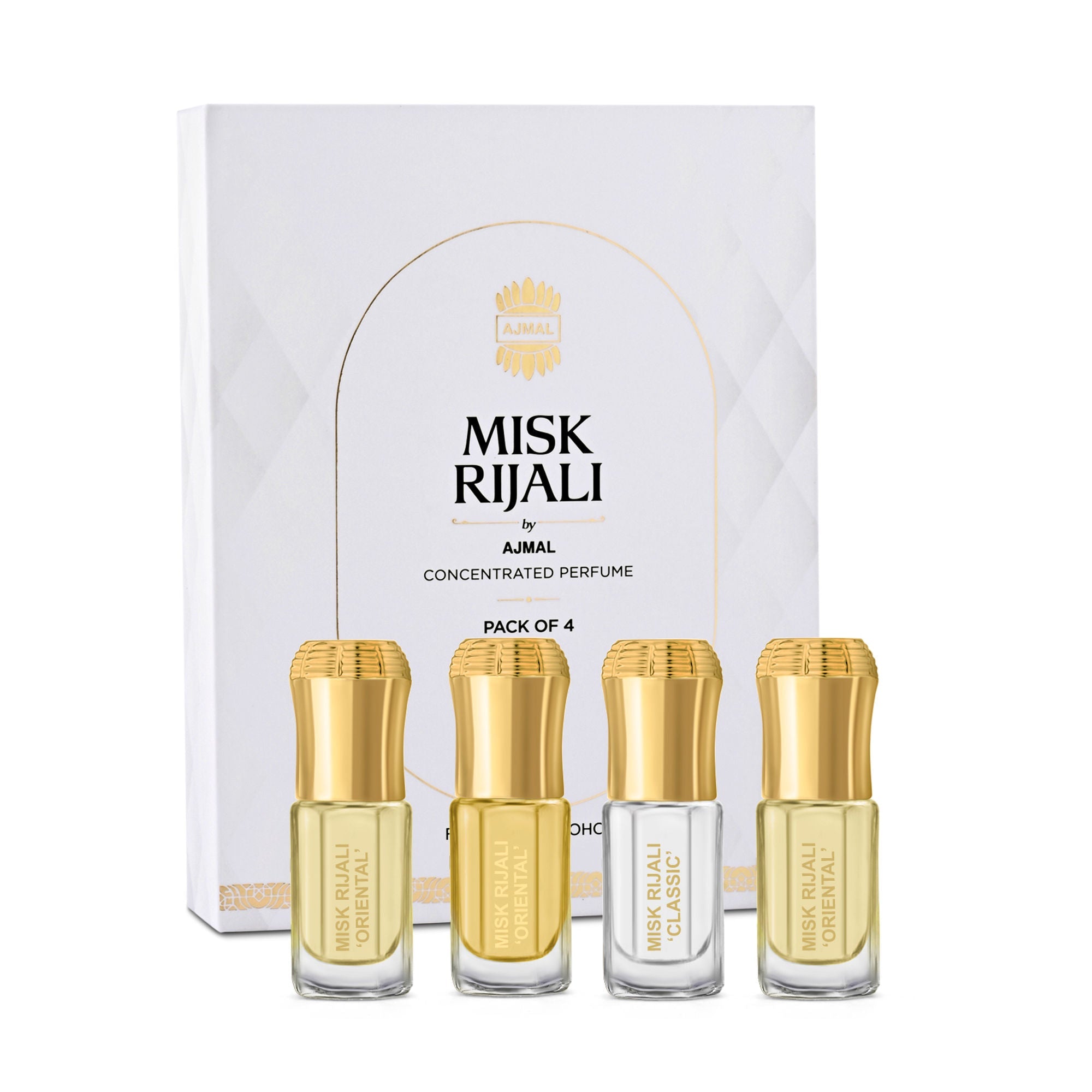 Ajmal India Misk Rijali Concentrated Perfume Gift Set