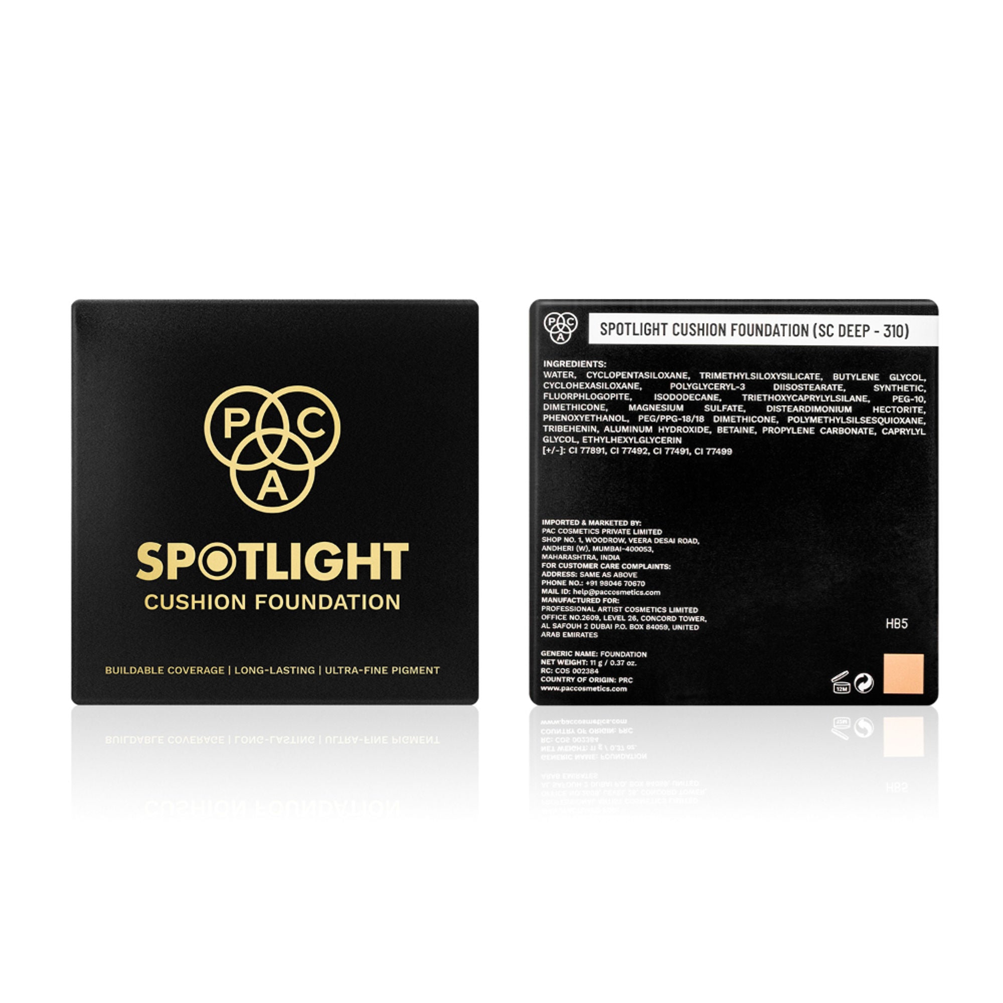 PAC Studio Spotlight Cushion Foundation - Sc Deep 310