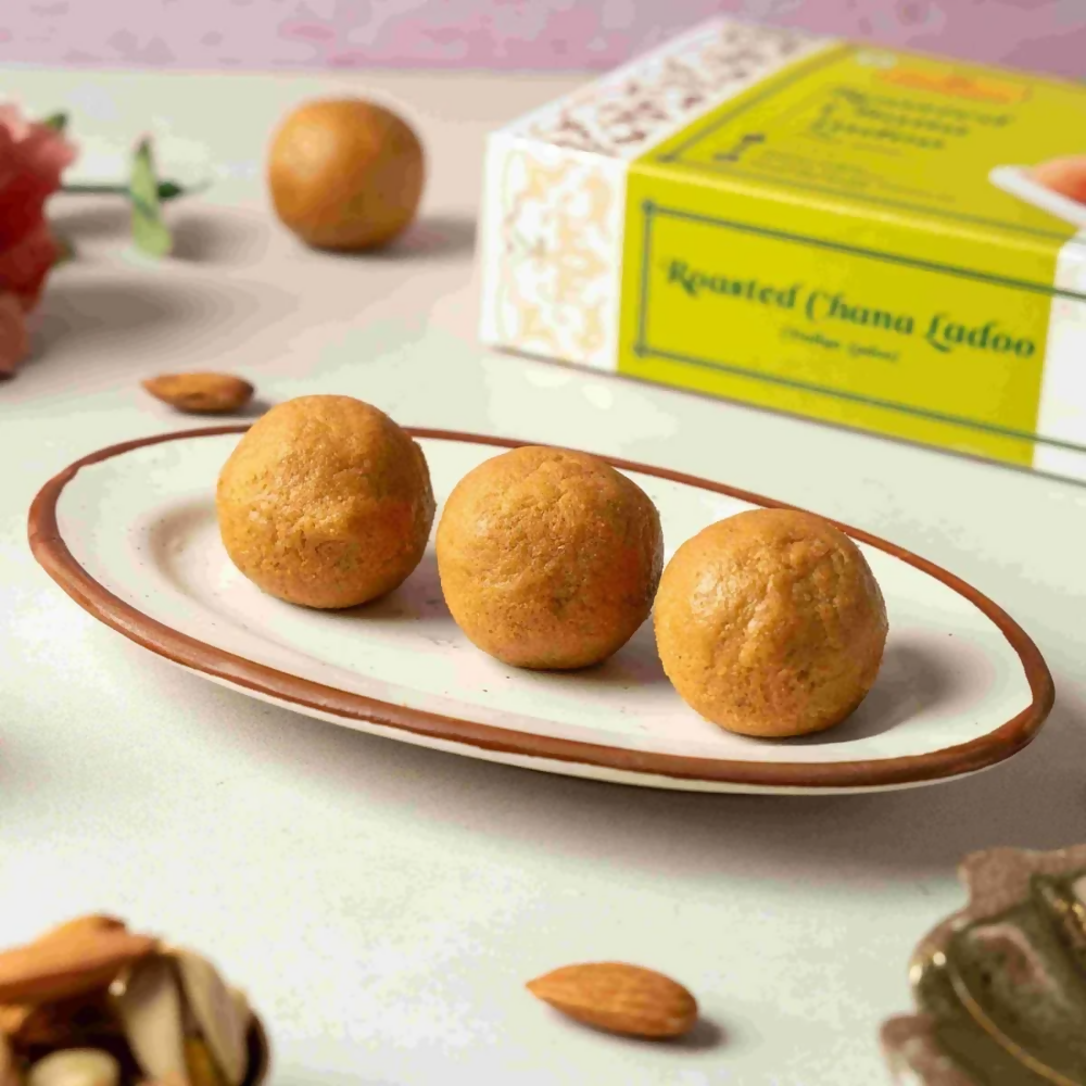 Haldiram's Roasted Chana Ladoo