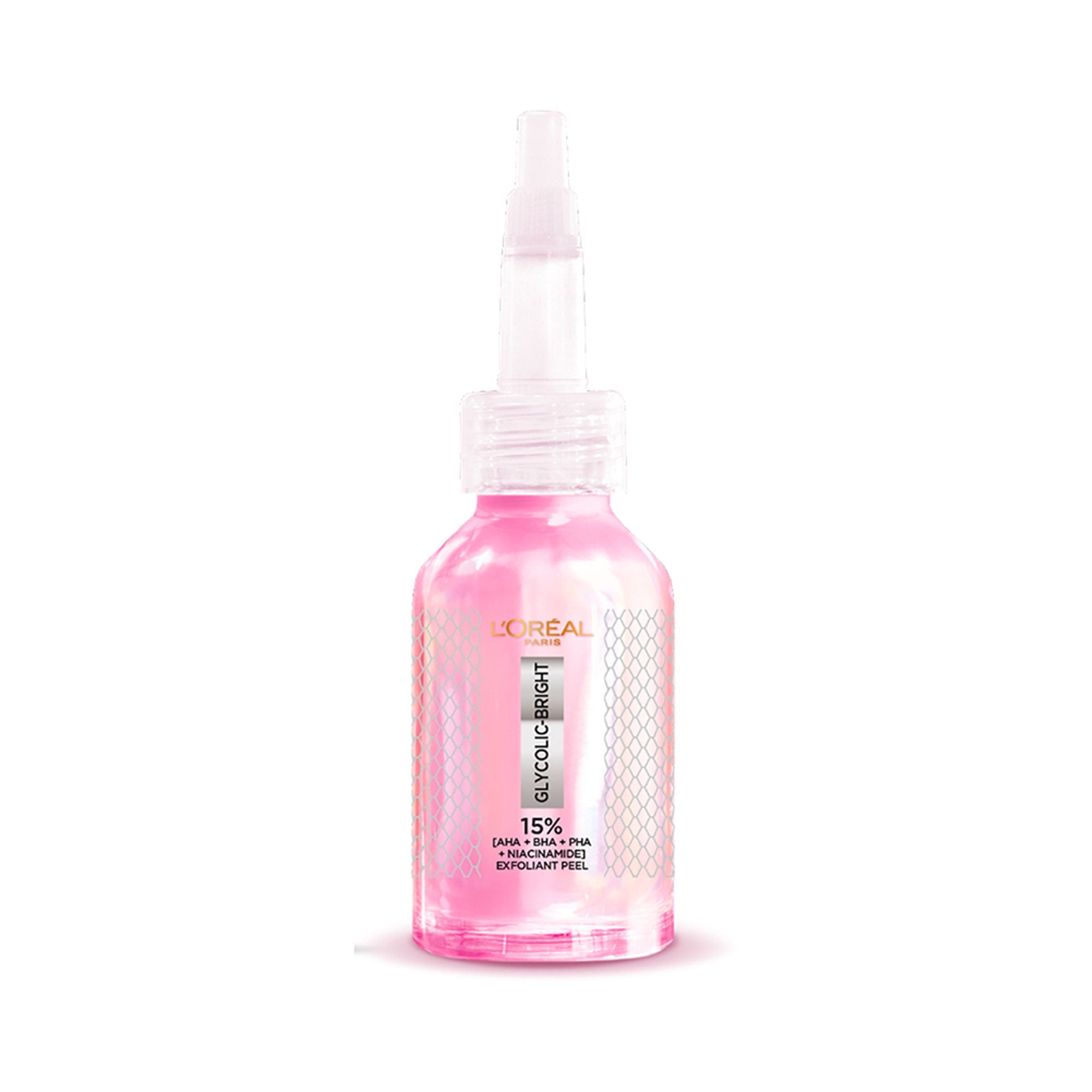L'Oreal Paris Glycolic-Bright Anti Dark Spot Exfoliant Peel 15% Aha + Bha + Pha + Niacinamide