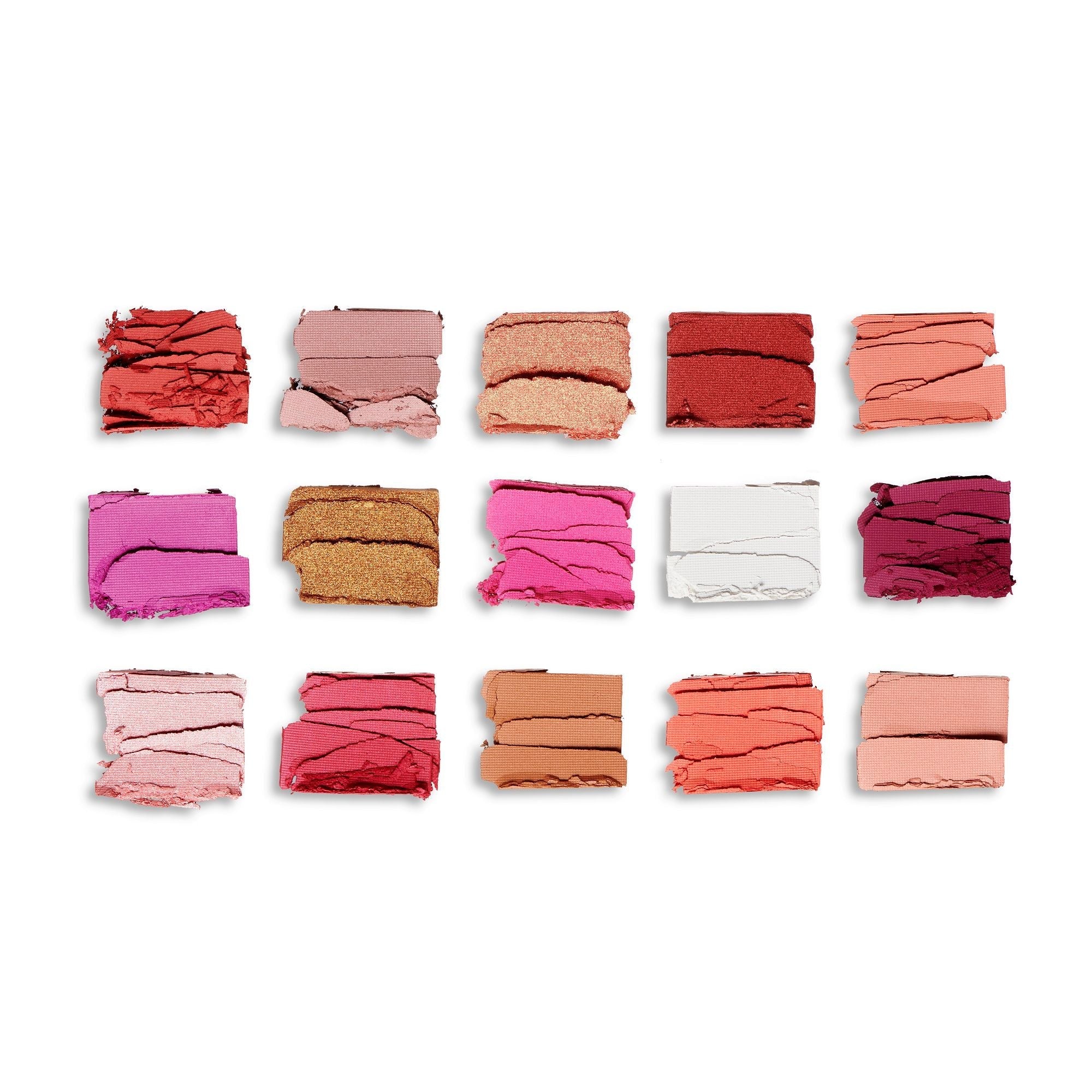 Makeup Revolution Reloaded Eyeshadow Palette-15 Smooth & Rich Shade-High Pay Off Formula - Red Alert