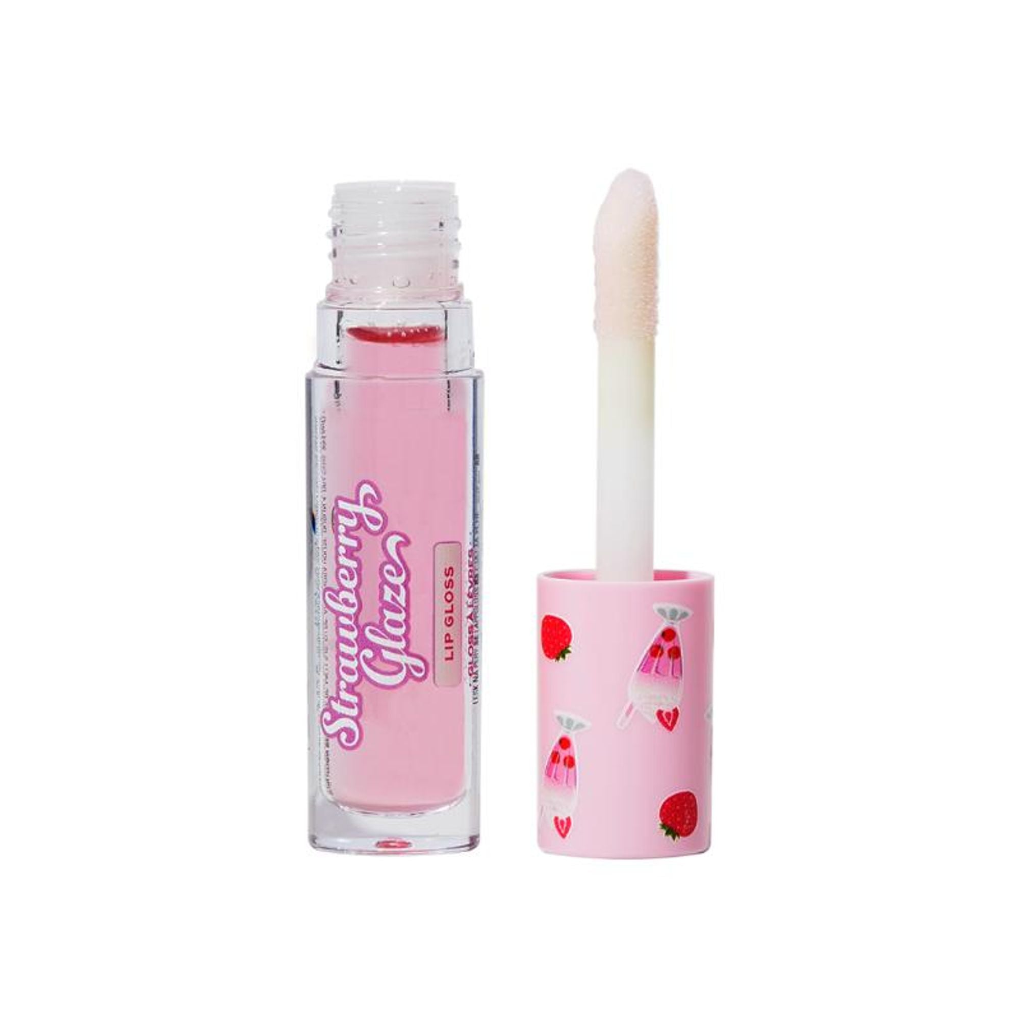 Makeup Revolution Strawberry Glaze Lip Gloss - The Boys Are Waiting