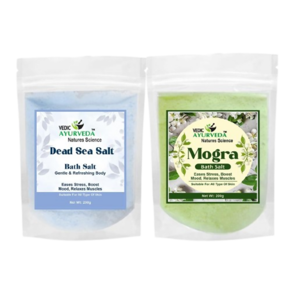 VedicAyurveda Dead Sea Salt and Mogra Bath Salt
