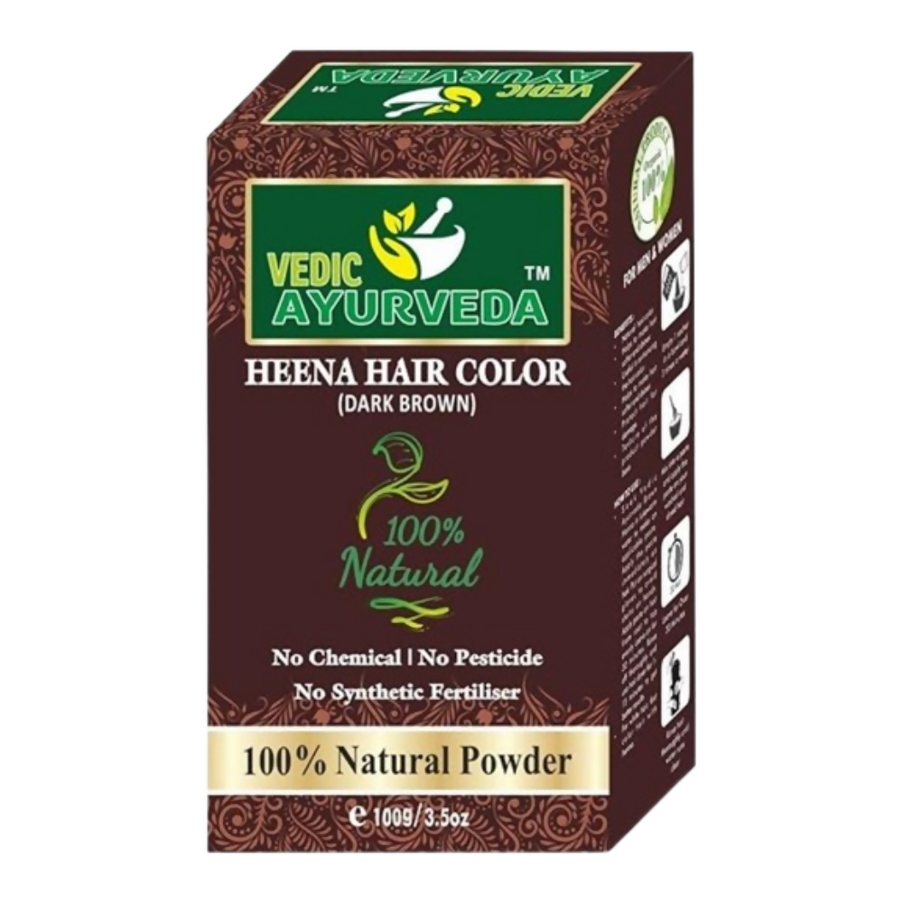VedicAyurveda Dark Brown Hair Color