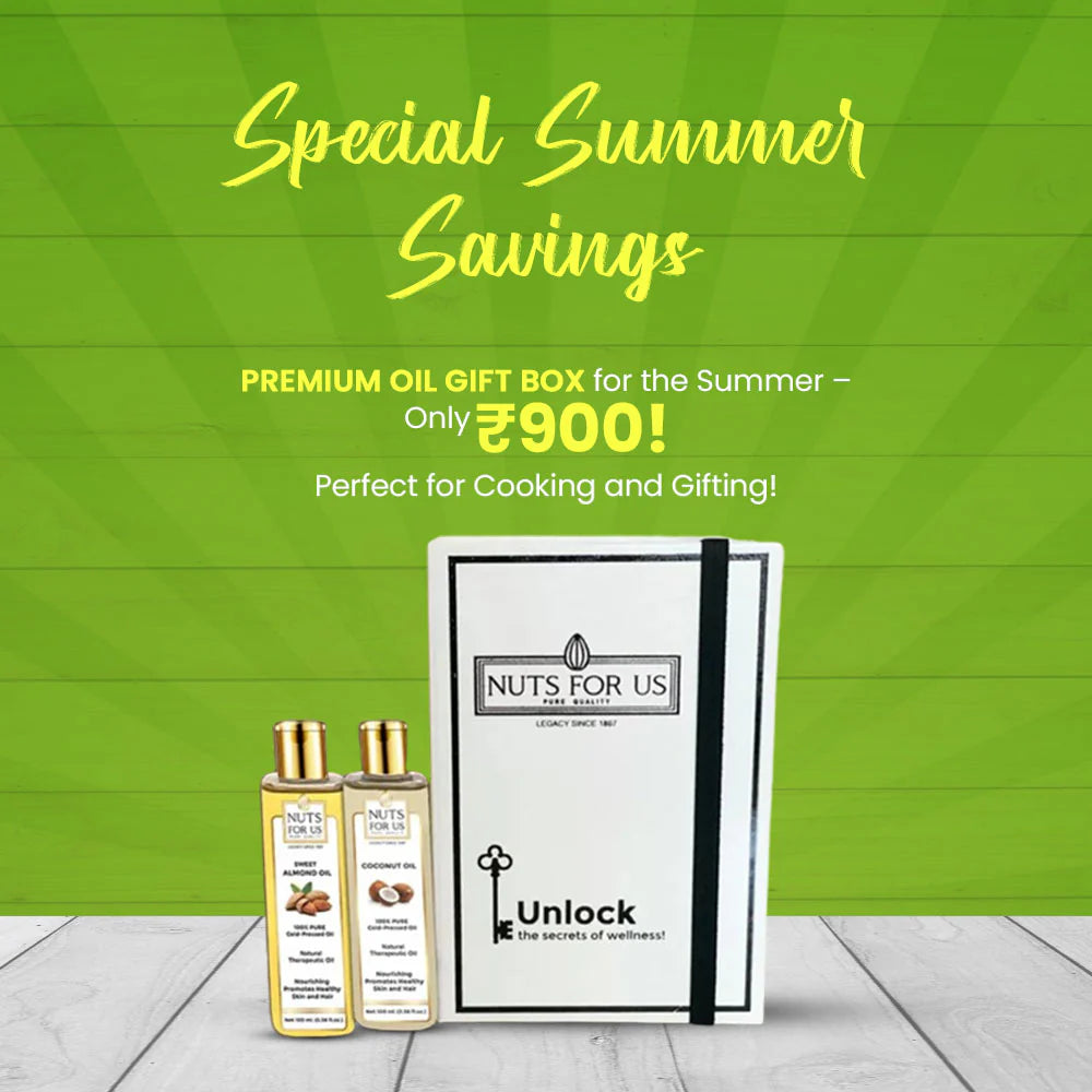 Nuts for us Special Summer Savings: Premium Oil Gift Box